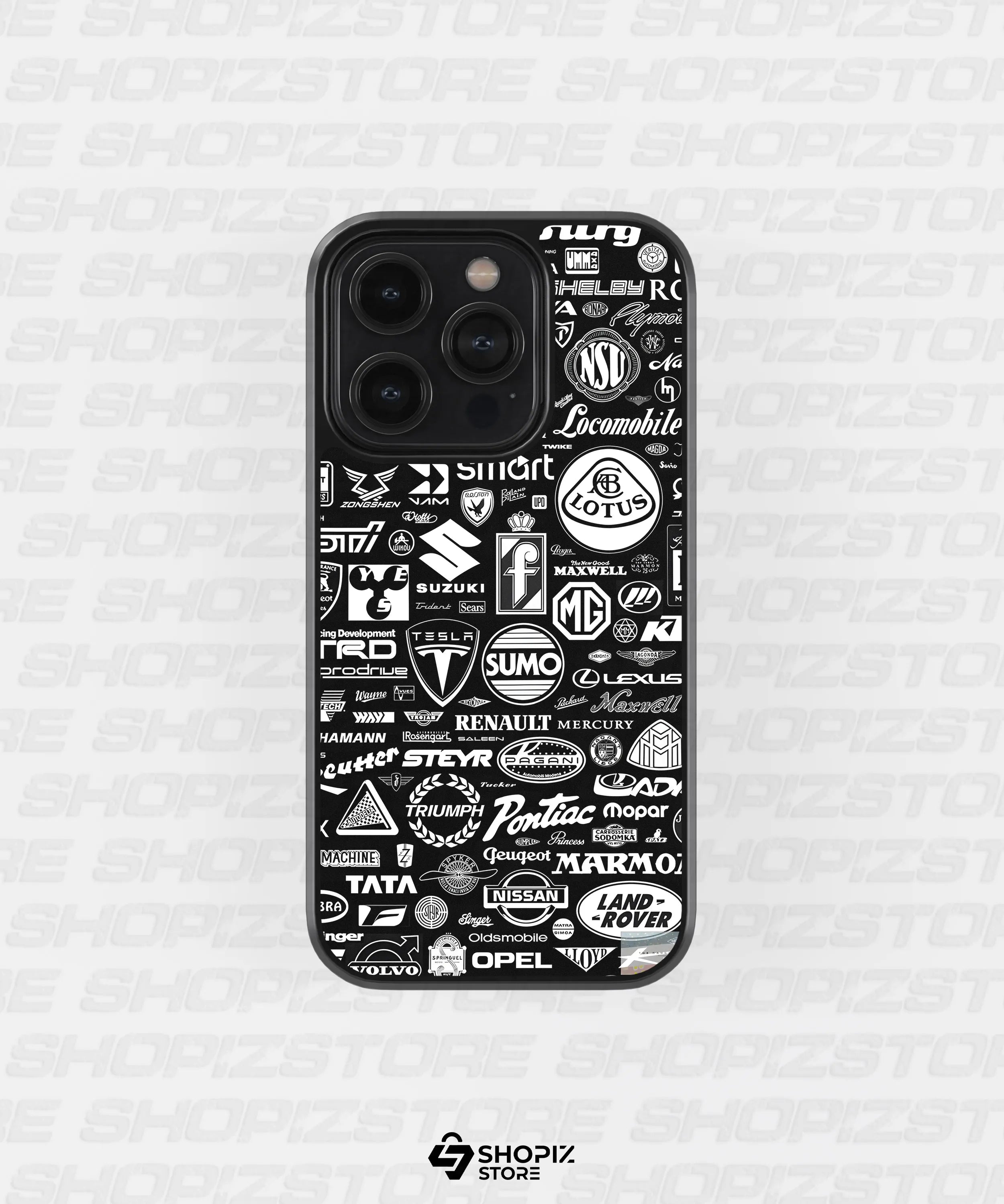Auto Emblem Extravaganza Metal Case