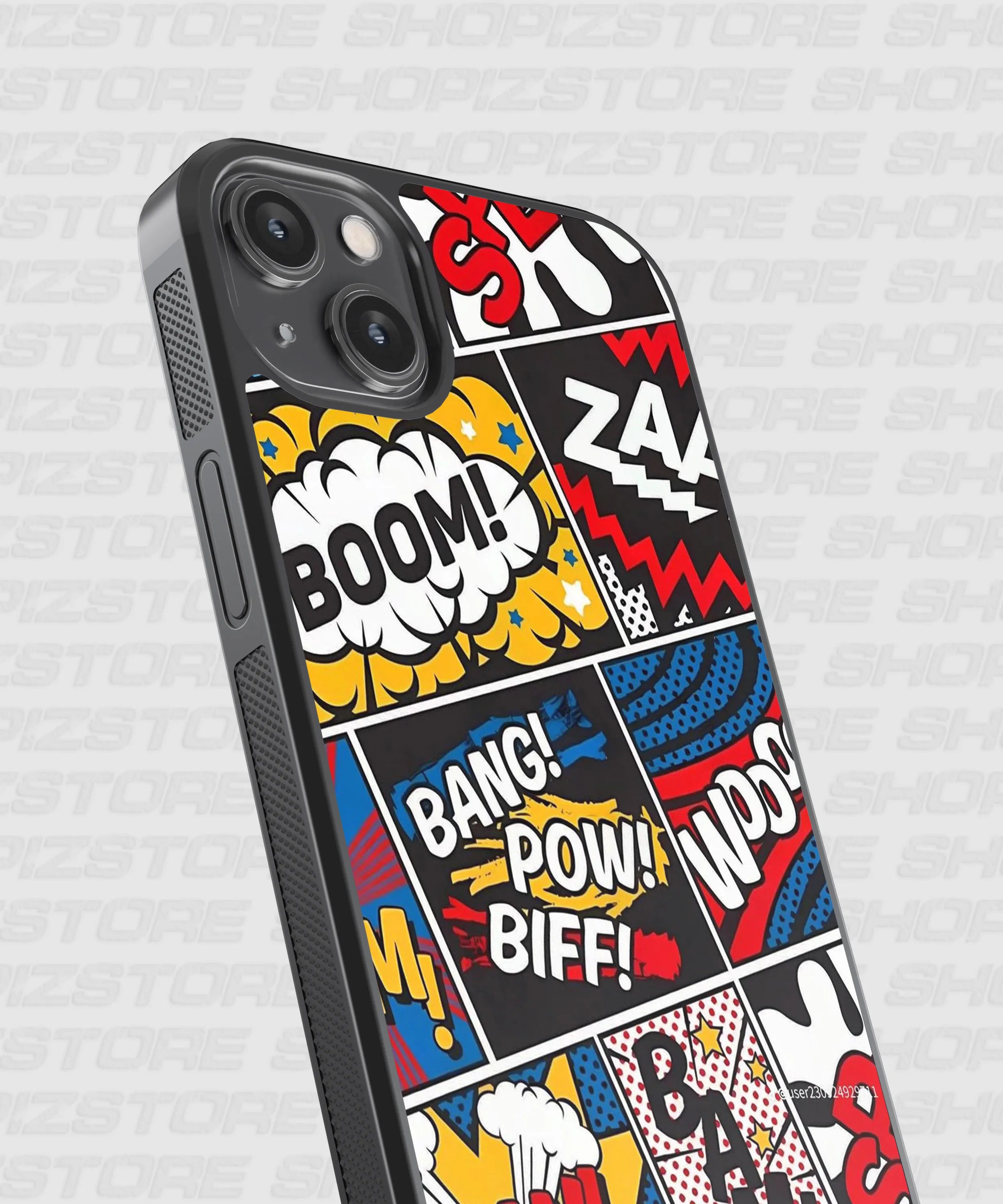 Bang pow Biff Metal Case