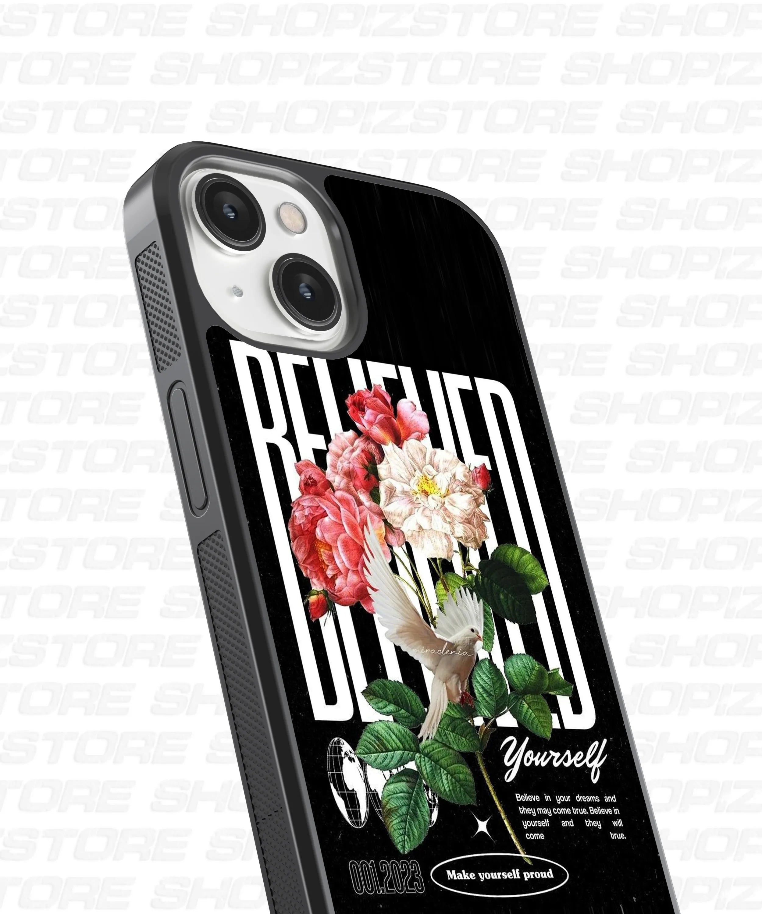 Believed Glass Case