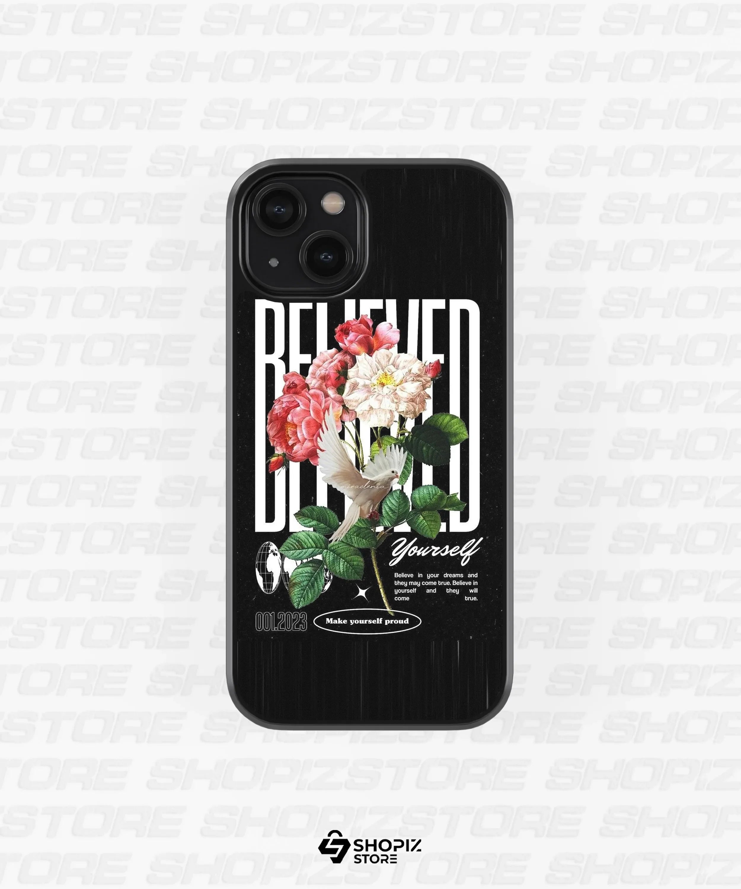 Believed Glass Case