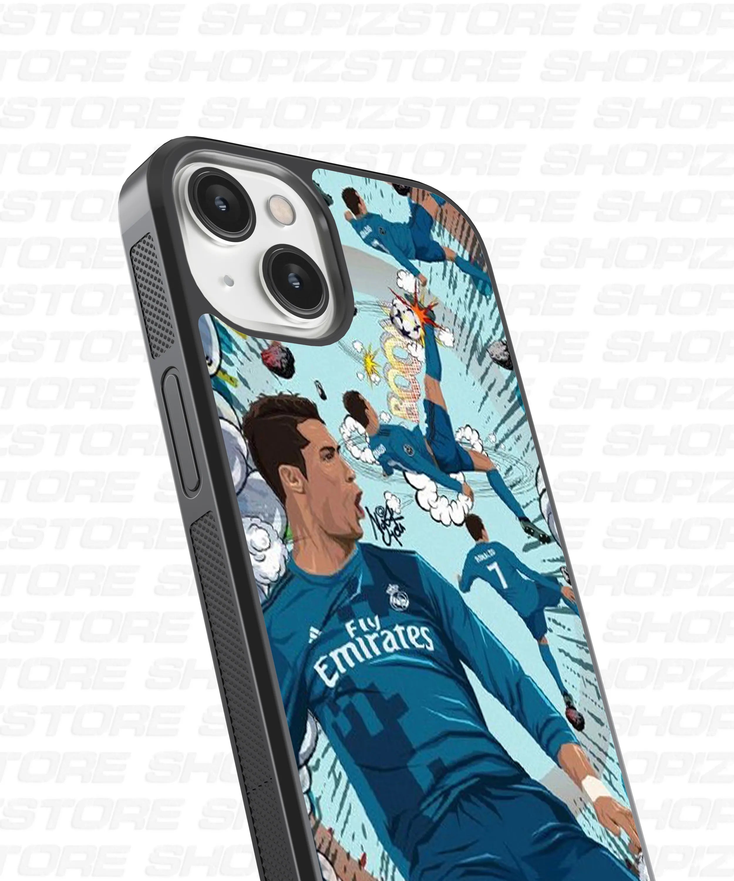 Ronaldo Blast CR7 Glass Case