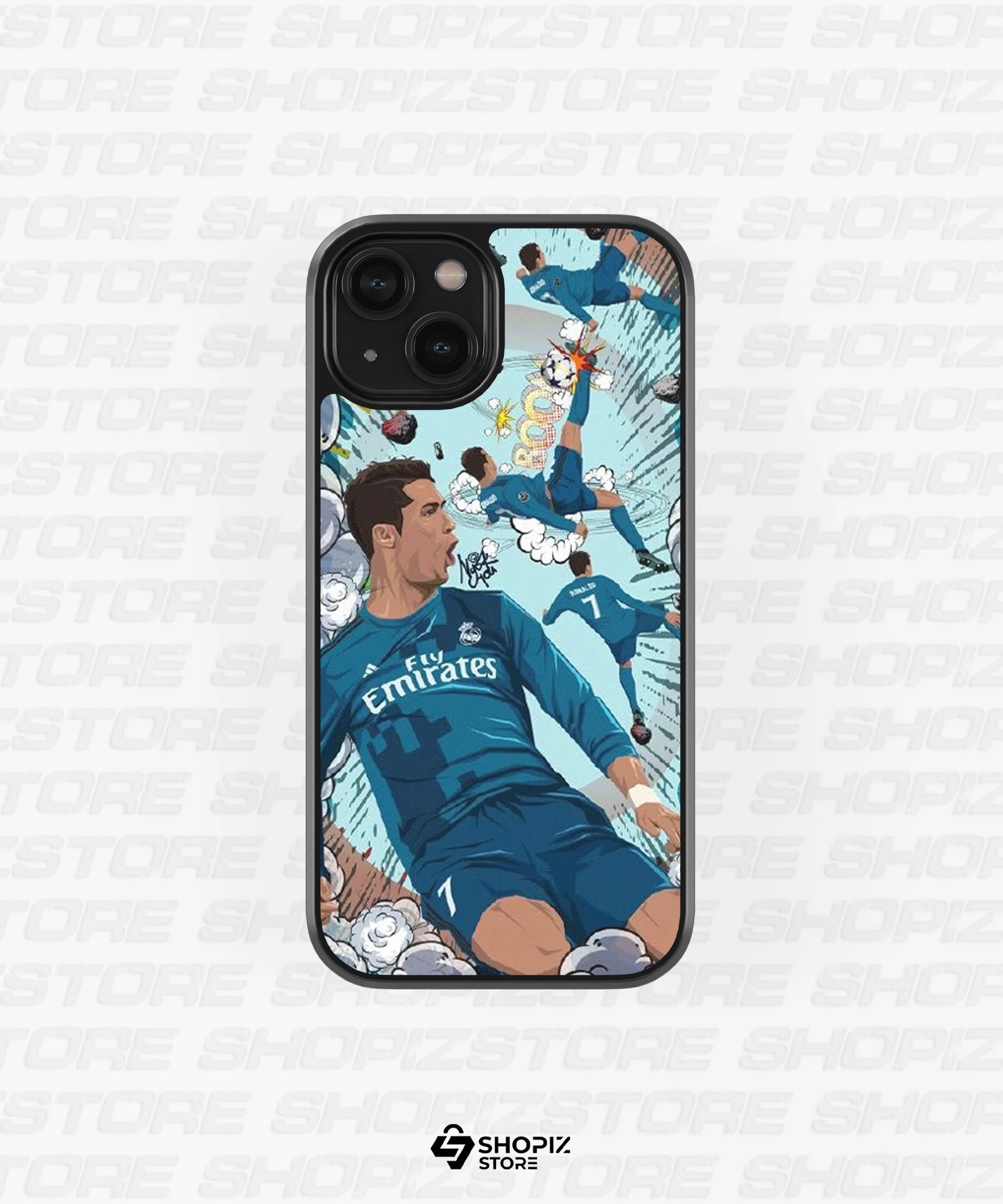 Ronaldo Blast CR7 Glass Case