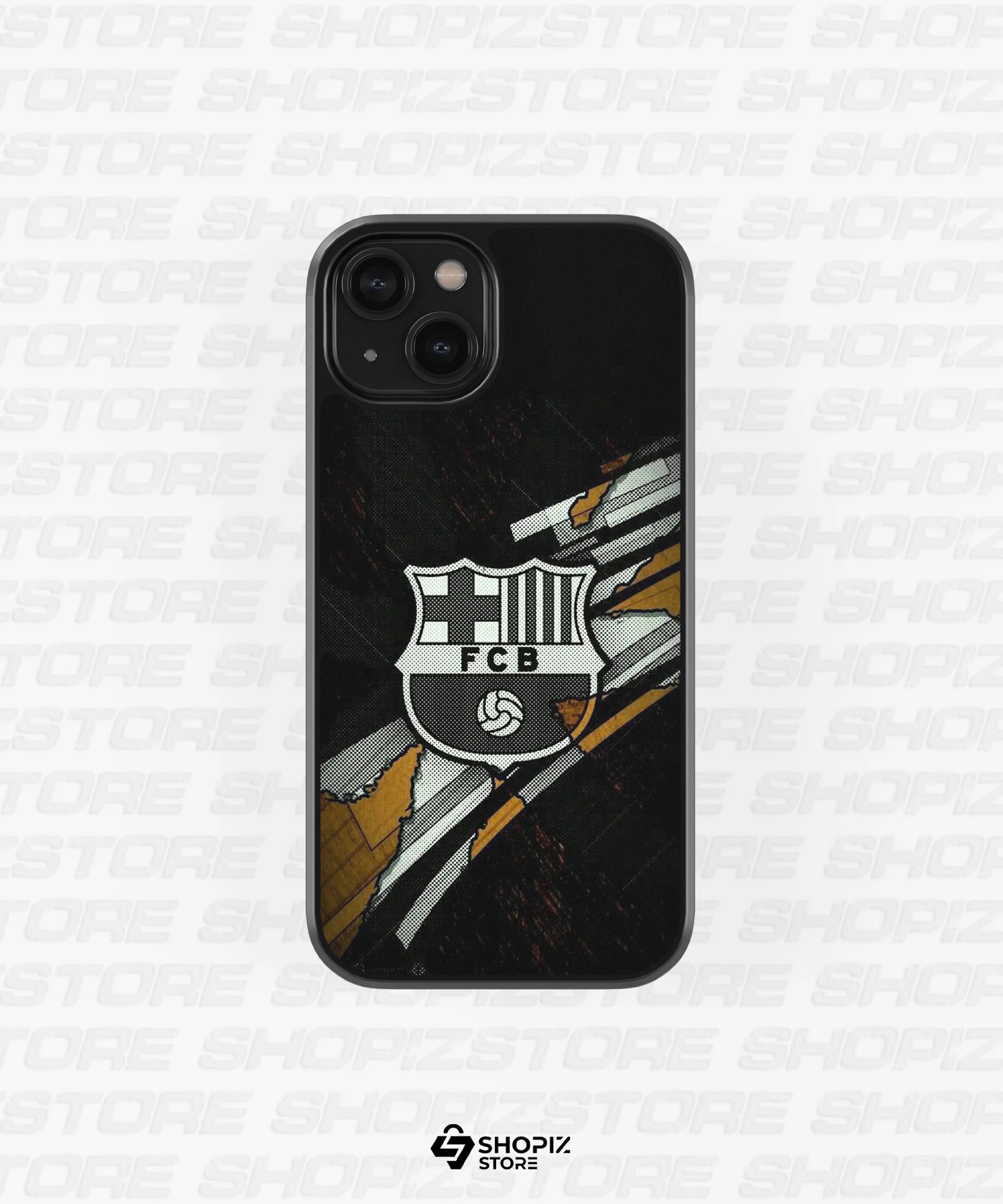 Blaugrana Pulse Glass Case