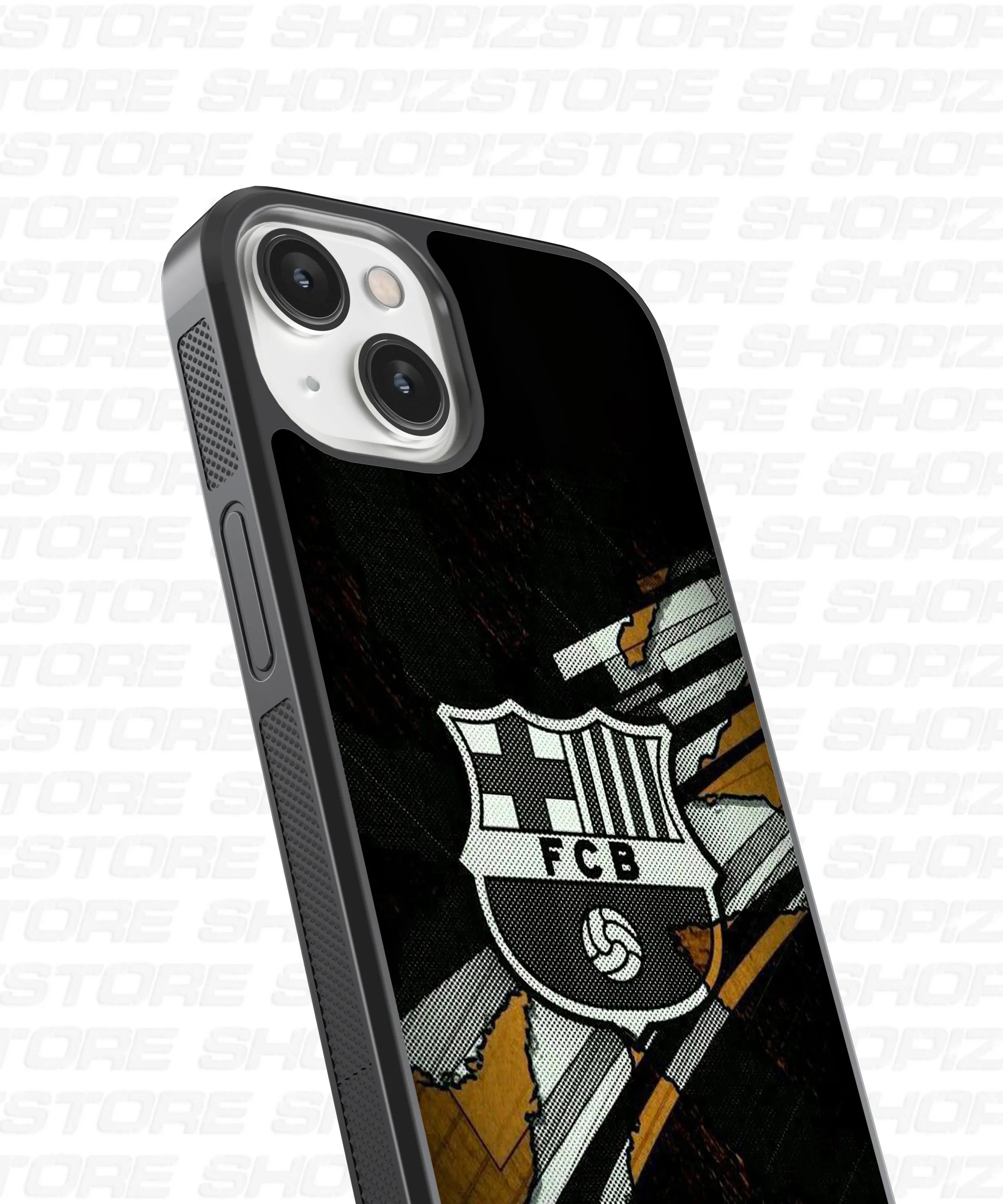 Blaugrana Pulse Glass Case