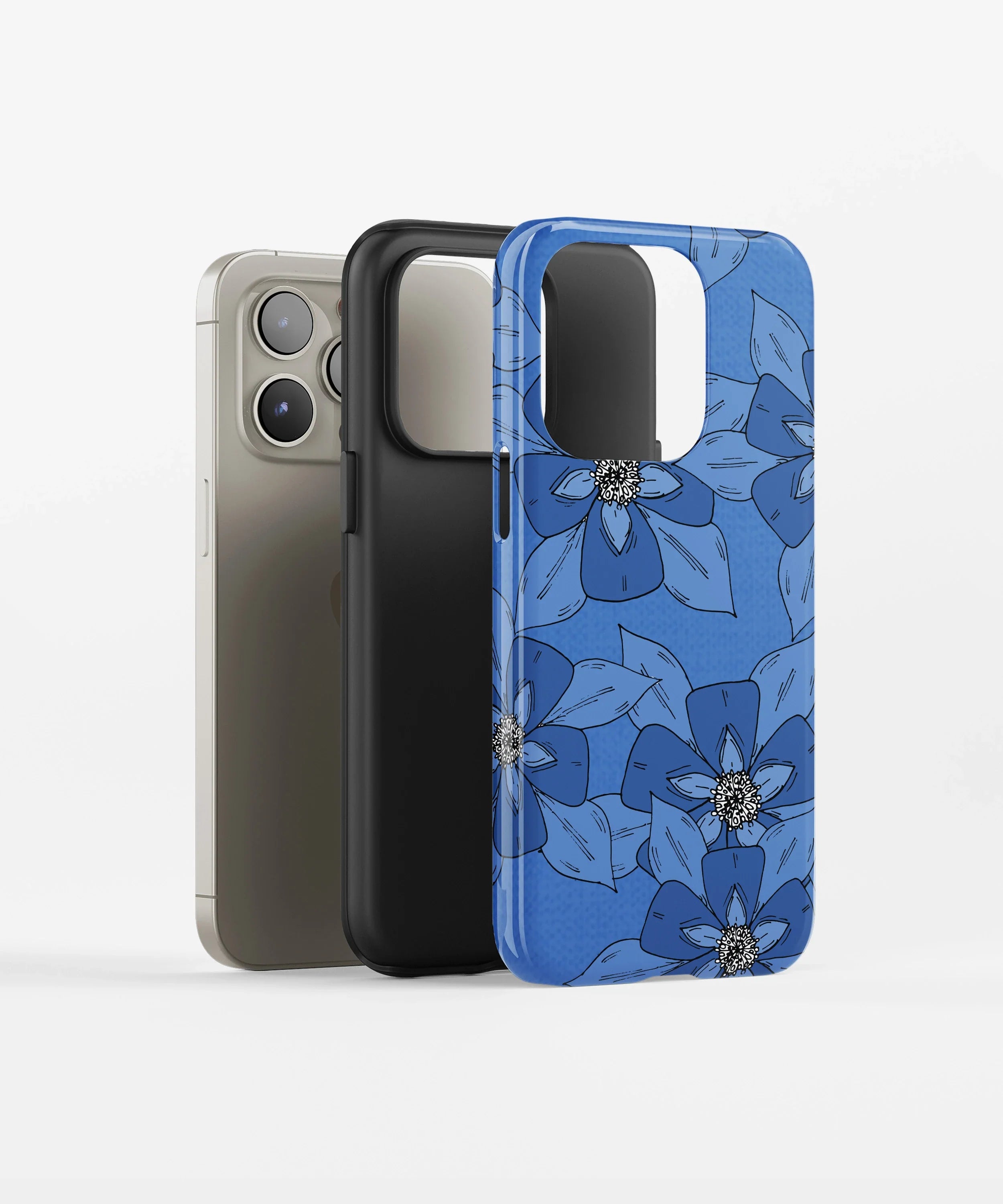 Bluebell Blooms Glossy Armed Case