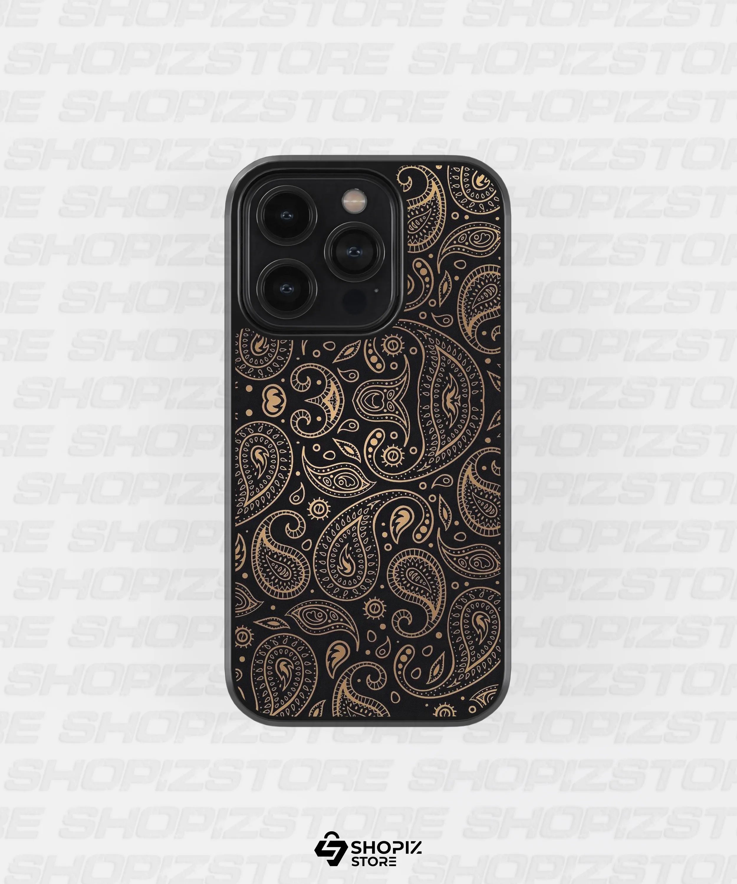 Boho Rug Doodle Metal Case