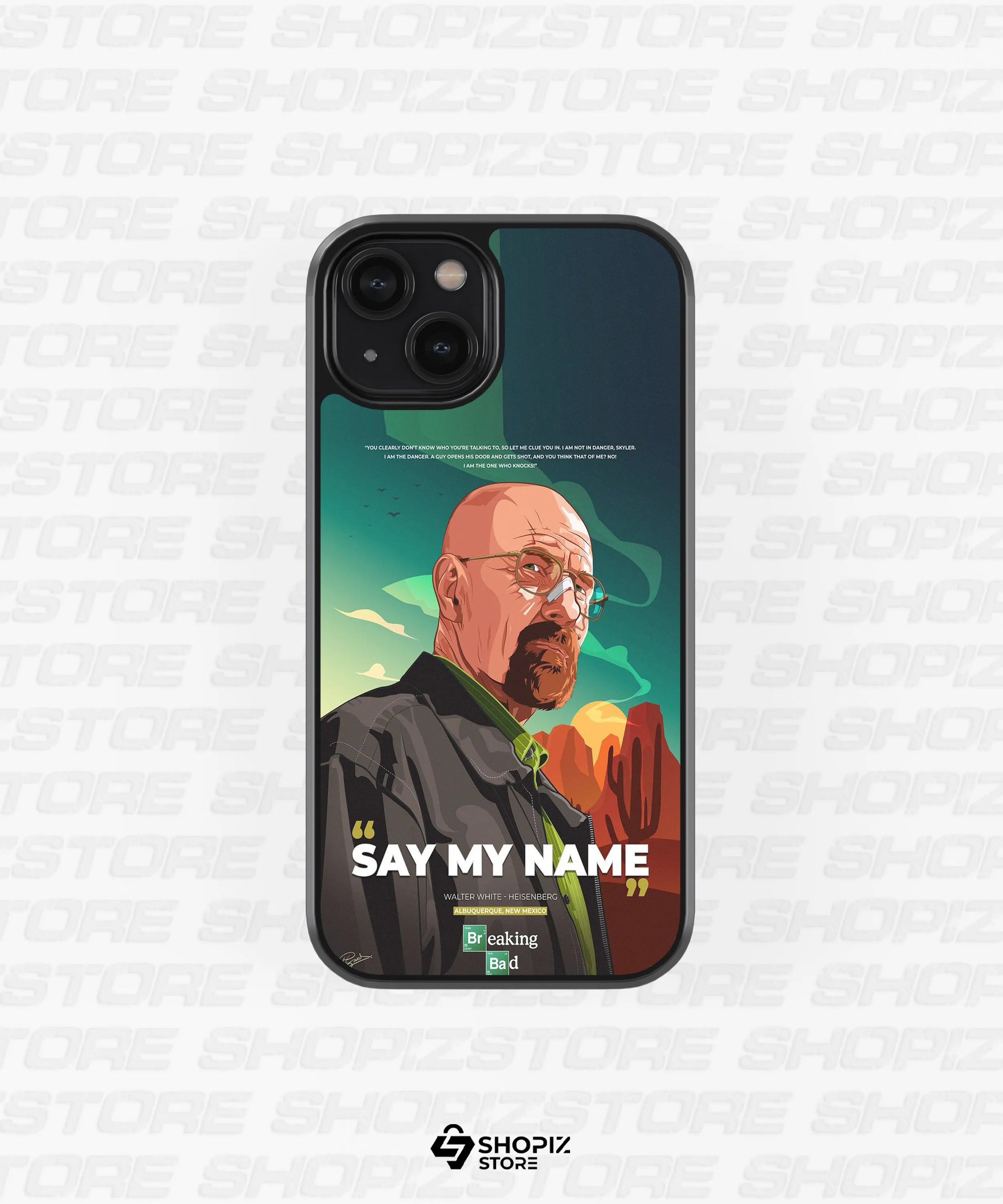 Breaking bad Glass Case