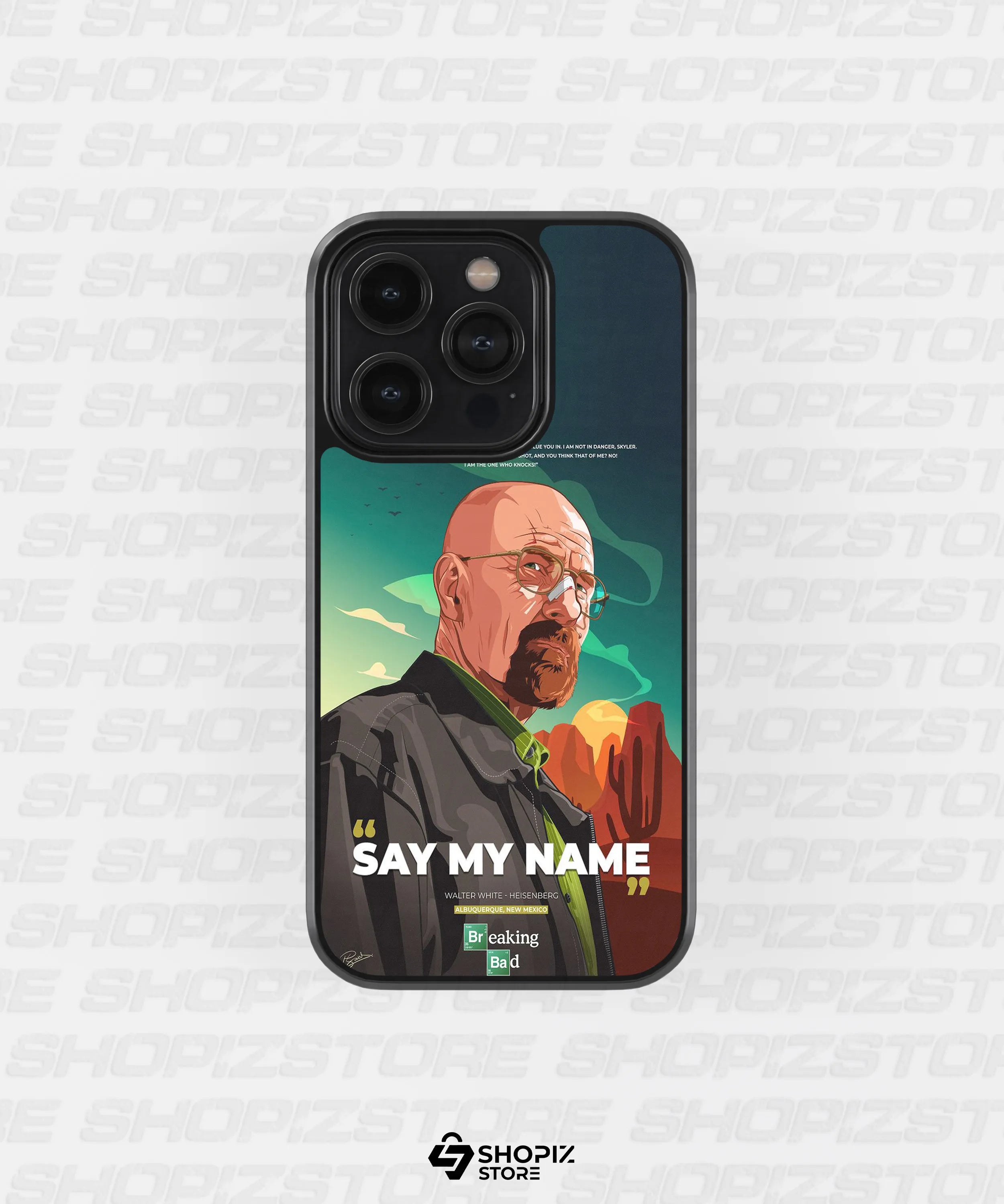 Breaking bad Metal Case