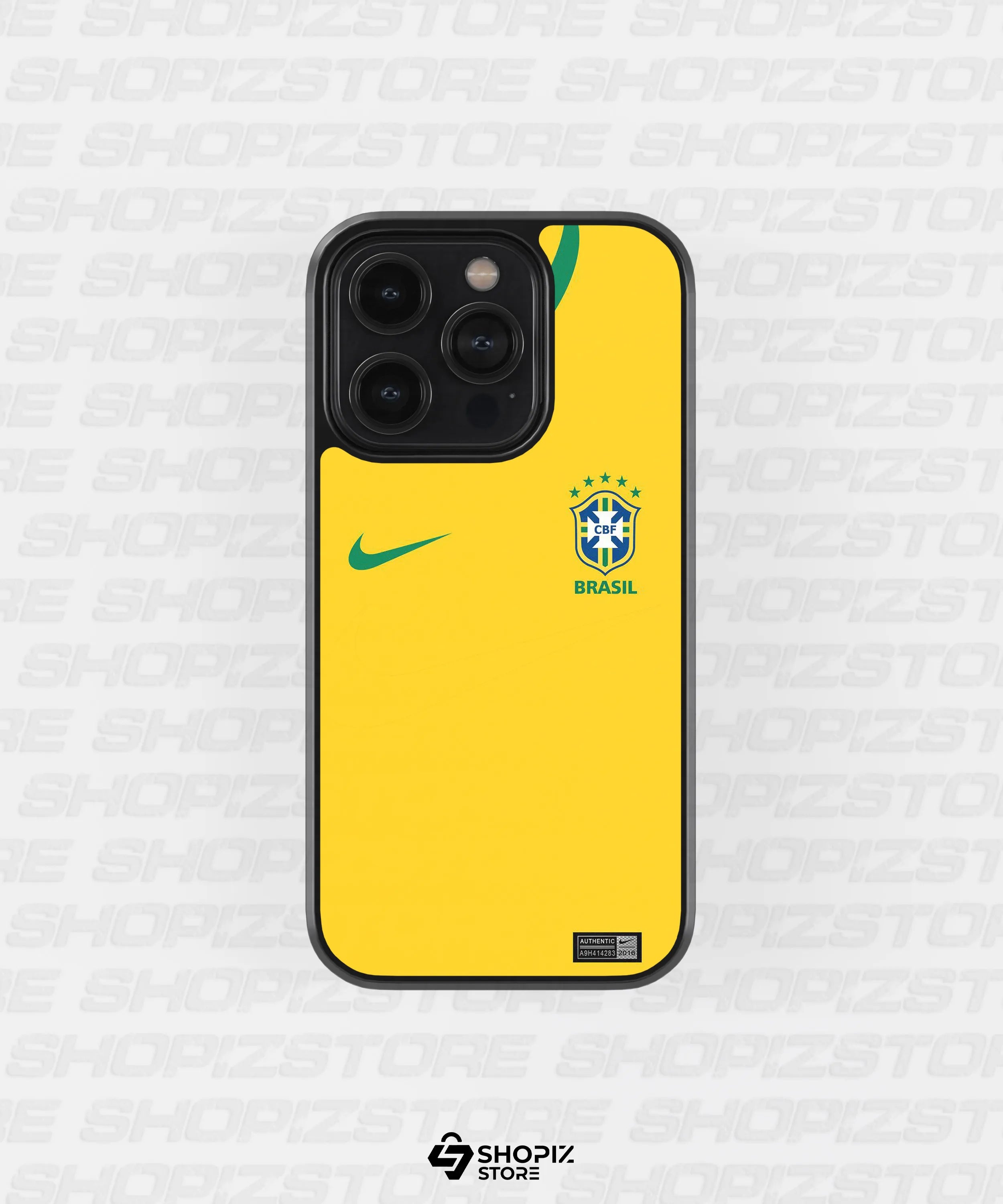 CBF Brazil Metal Case