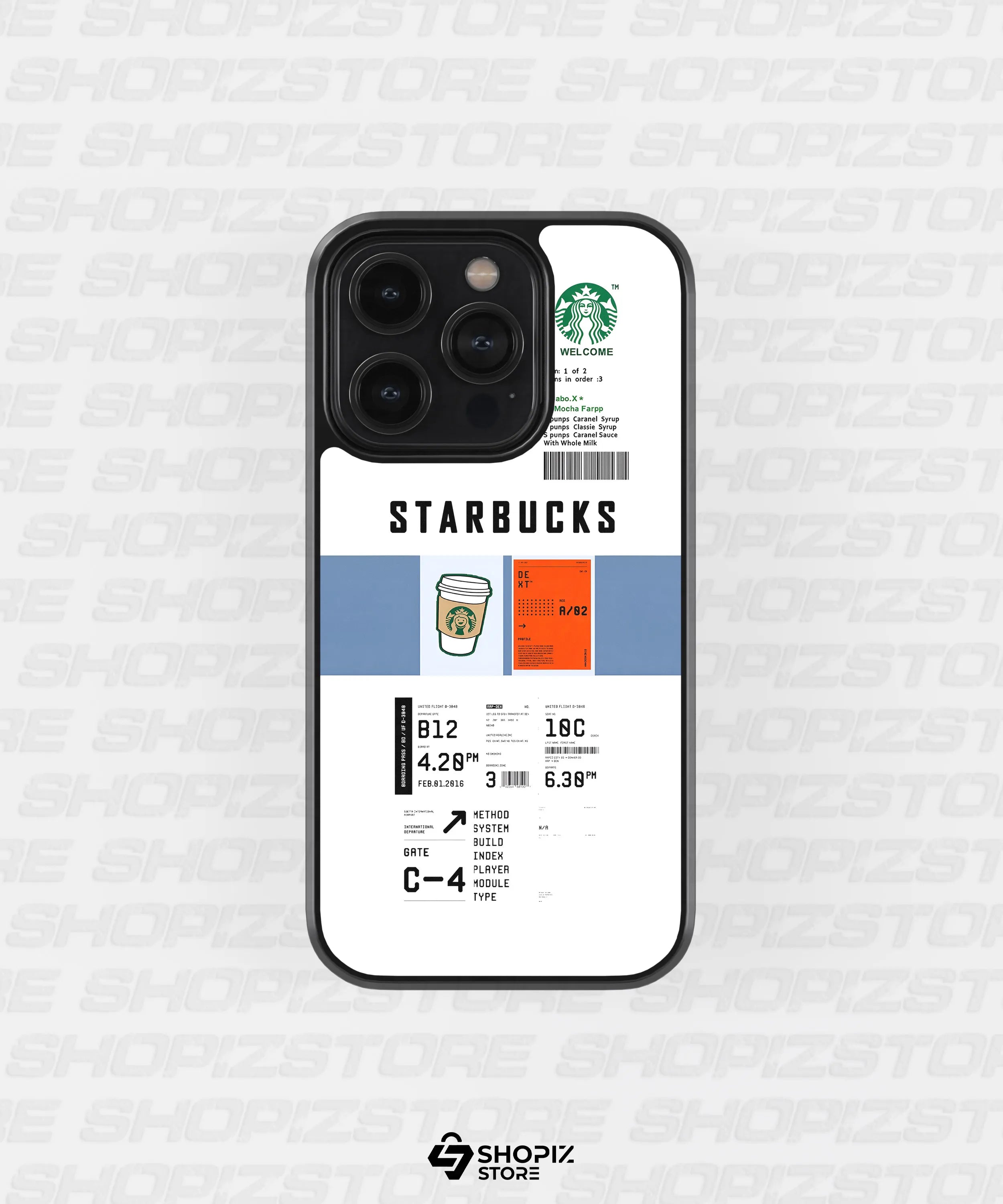 Caramel Overload Frappuccino Metal Case