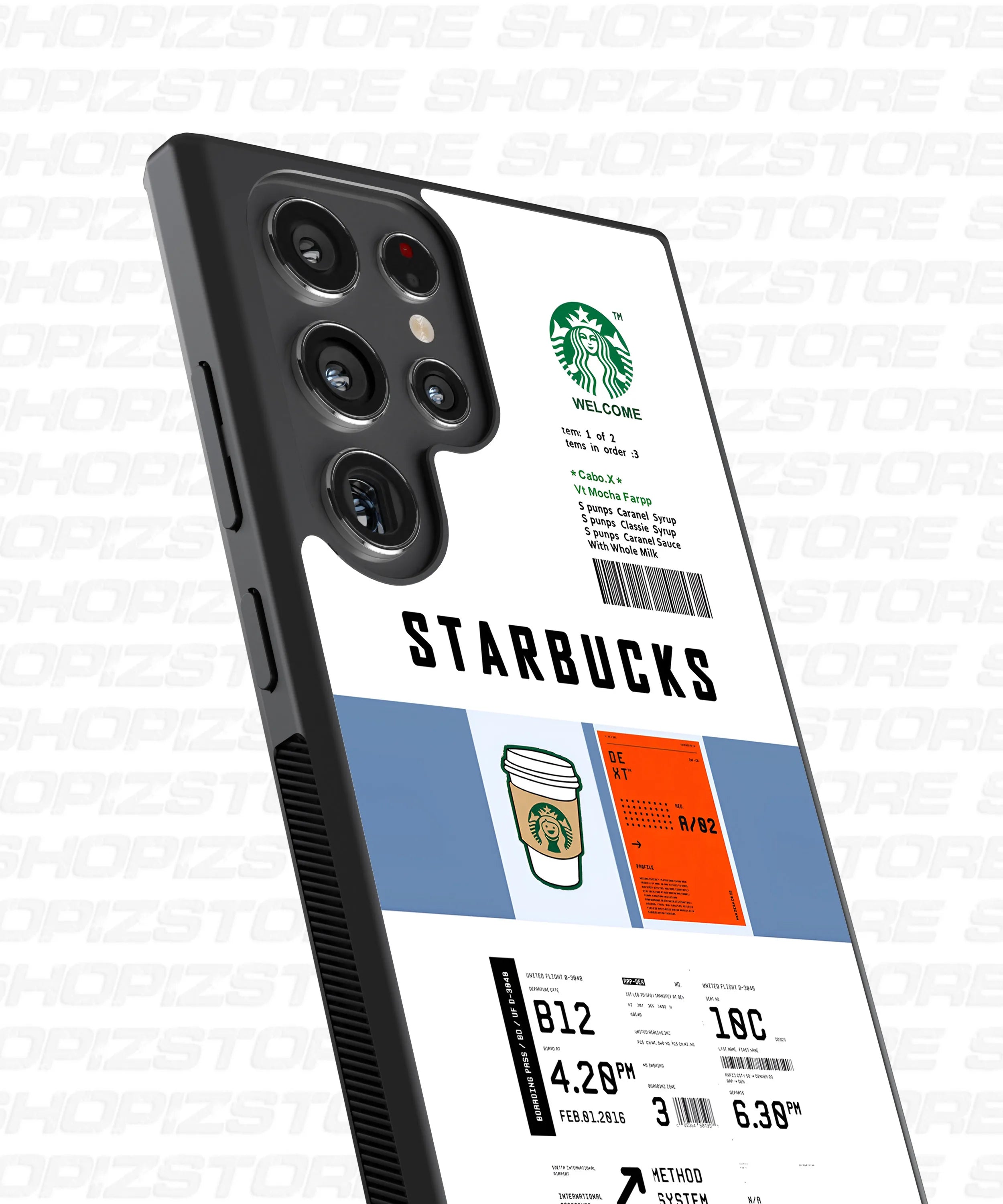 Caramel Overload Frappuccino Metal Case