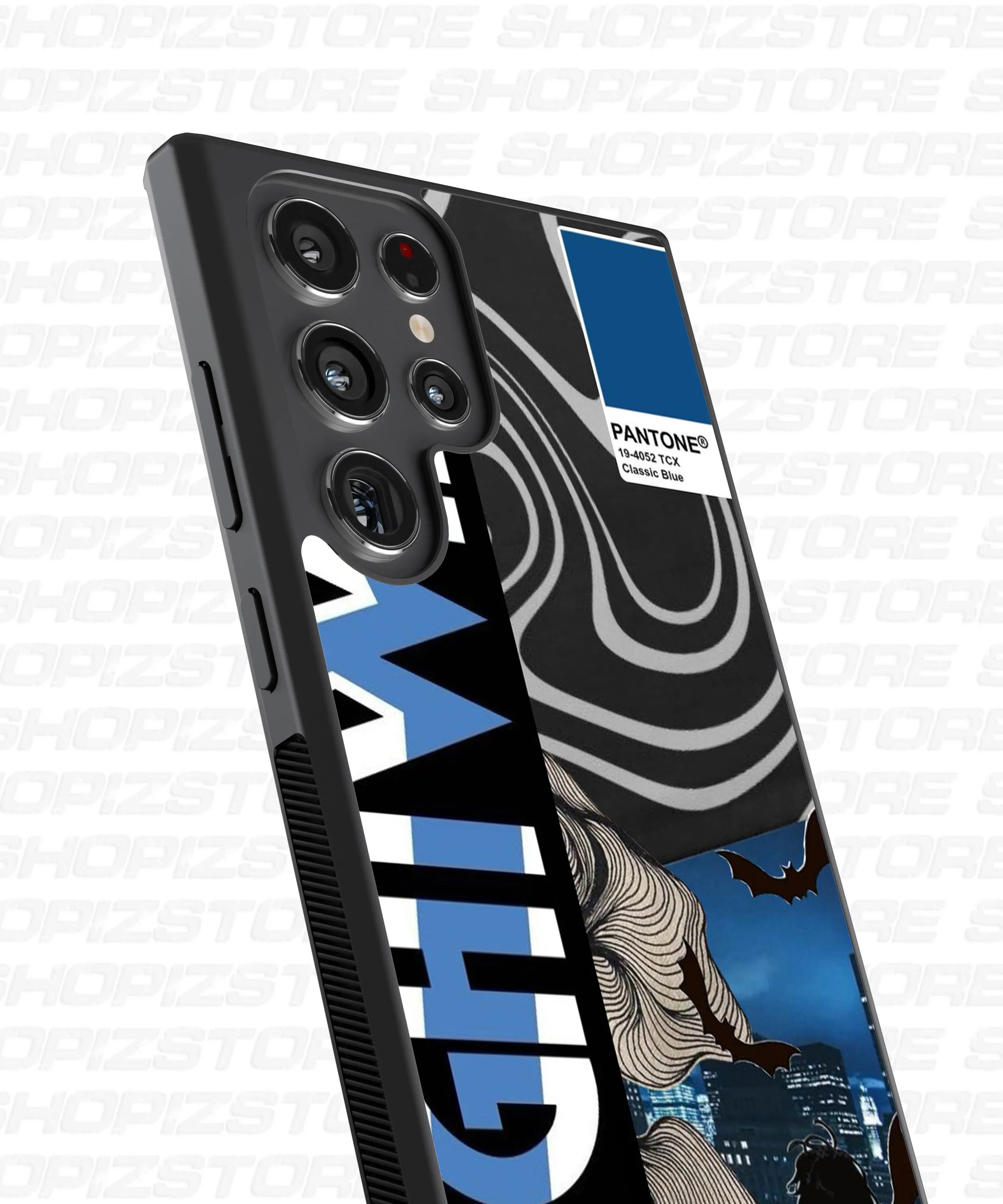 Classic Blue City Vibes Metal Case