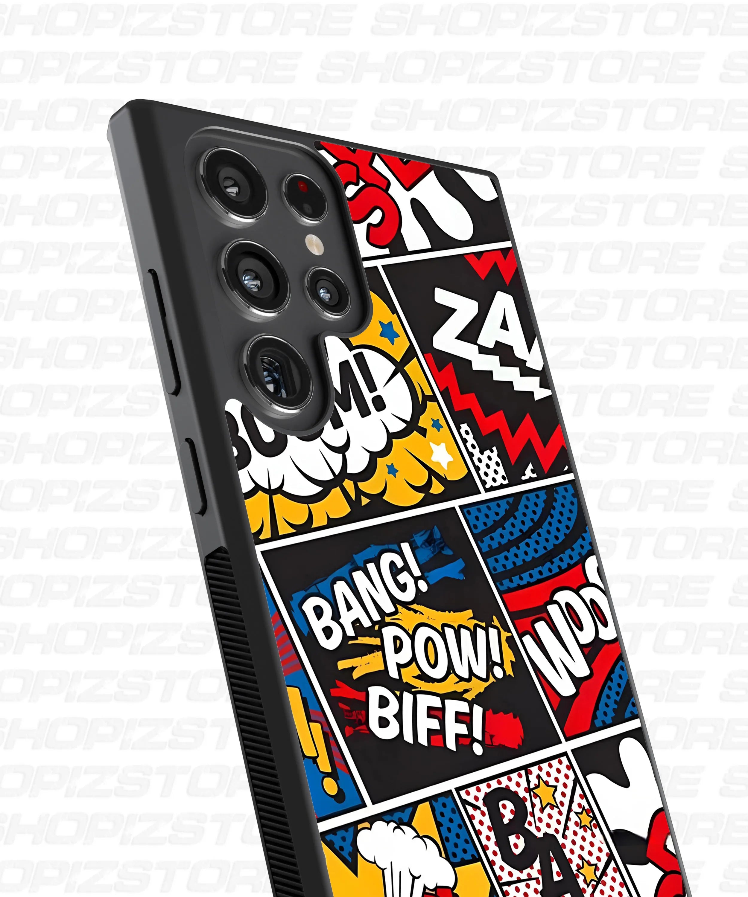Comic Vibe Bang Pow Metal Case