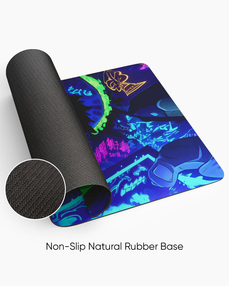 Neon Mind Dive Desk Mat
