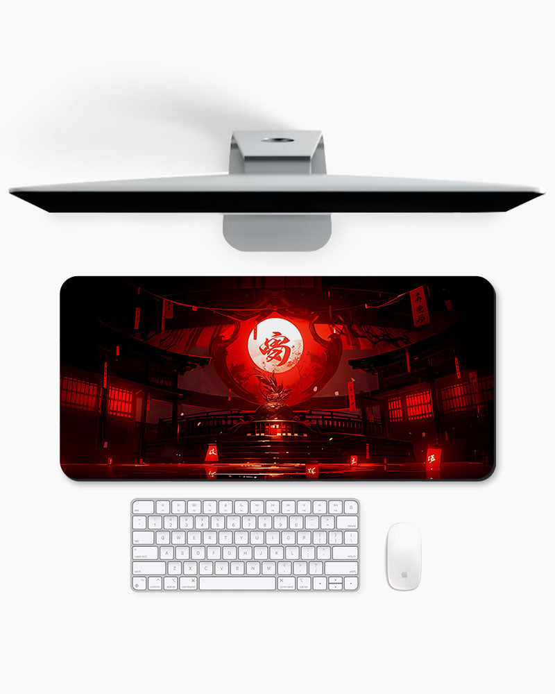 Crimson Chamber Desk Mat
