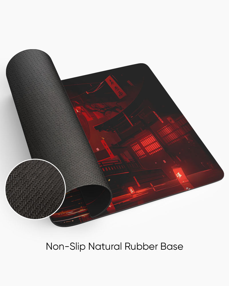 Crimson Chamber Desk Mat