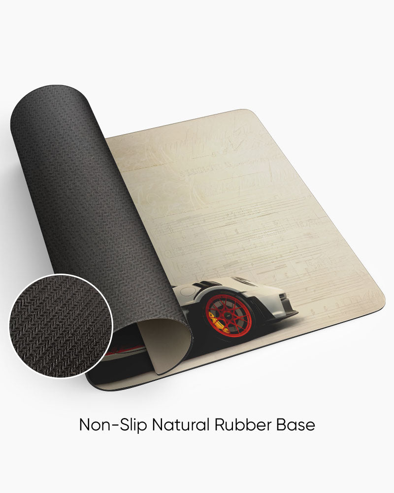 Turbo Drift 911 Desk Mat