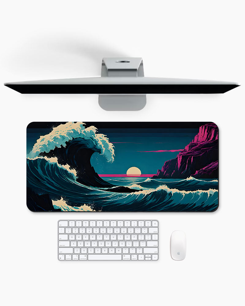 Wave Escape Desk Mat
