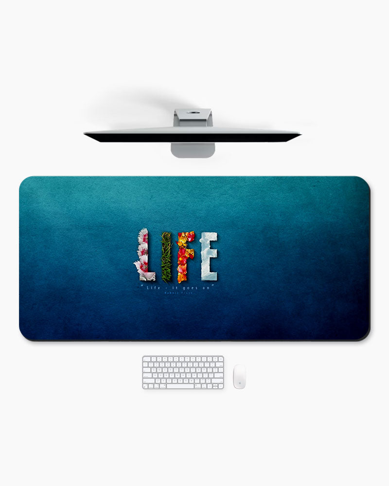 Bold Life Burst Desk Mat