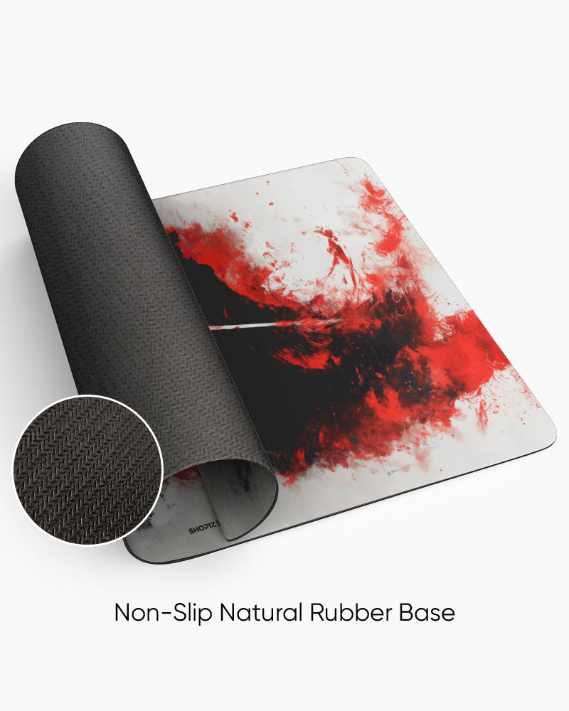 Yin Flame Flow Desk Mat