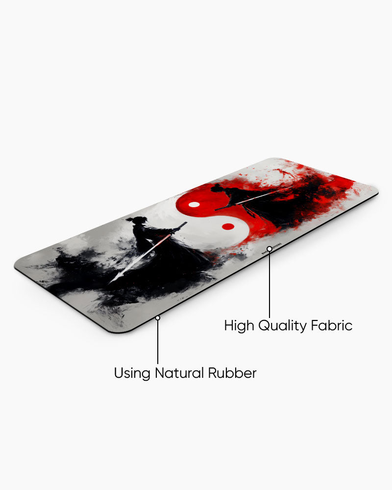 Yin Flame Flow Desk Mat