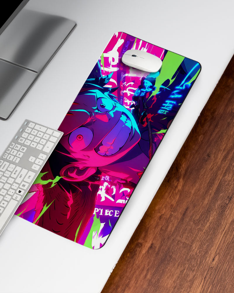 Glitch Samurai Desk Mat