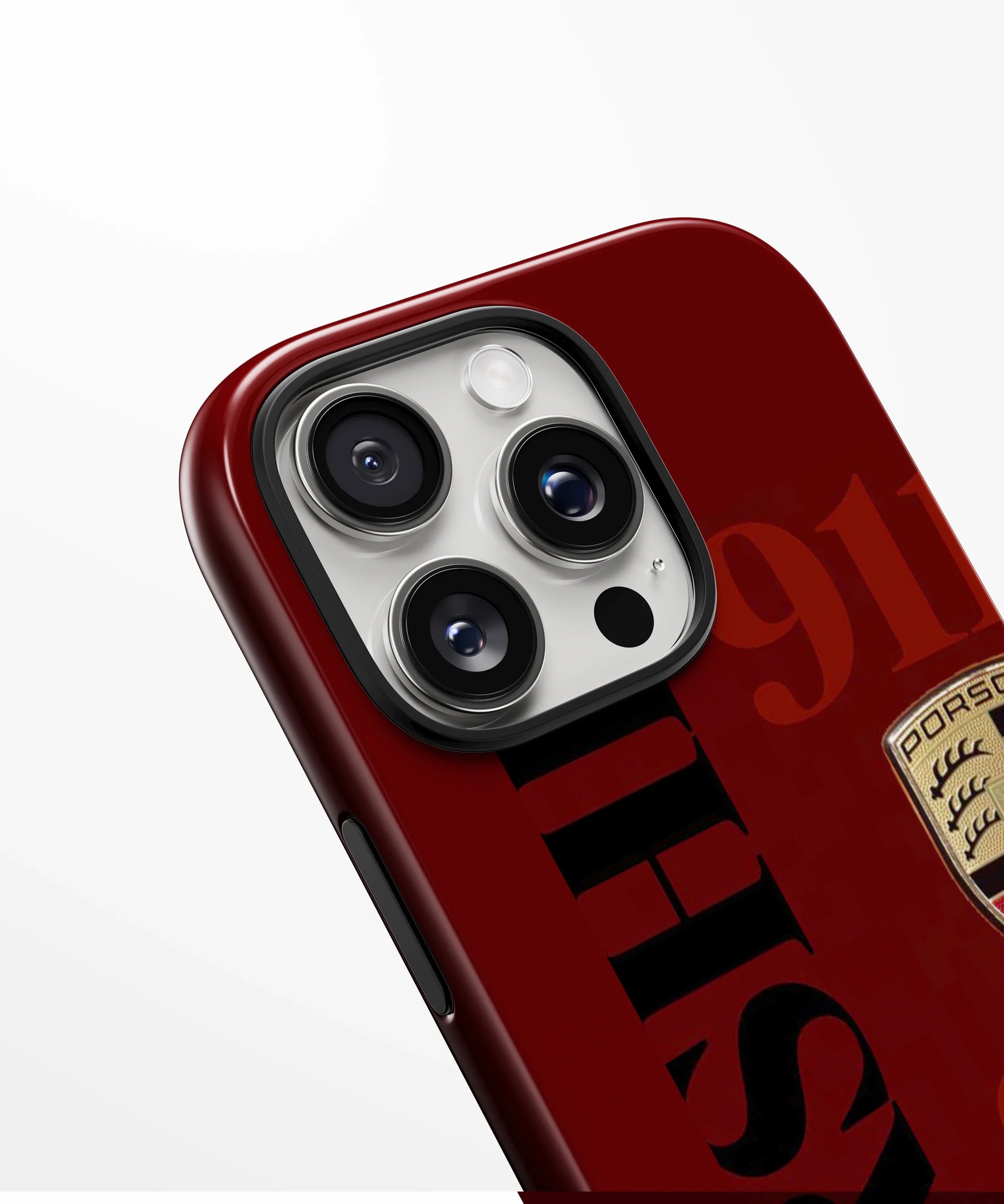 Dark red 911 GT3 Glossy Armed Case