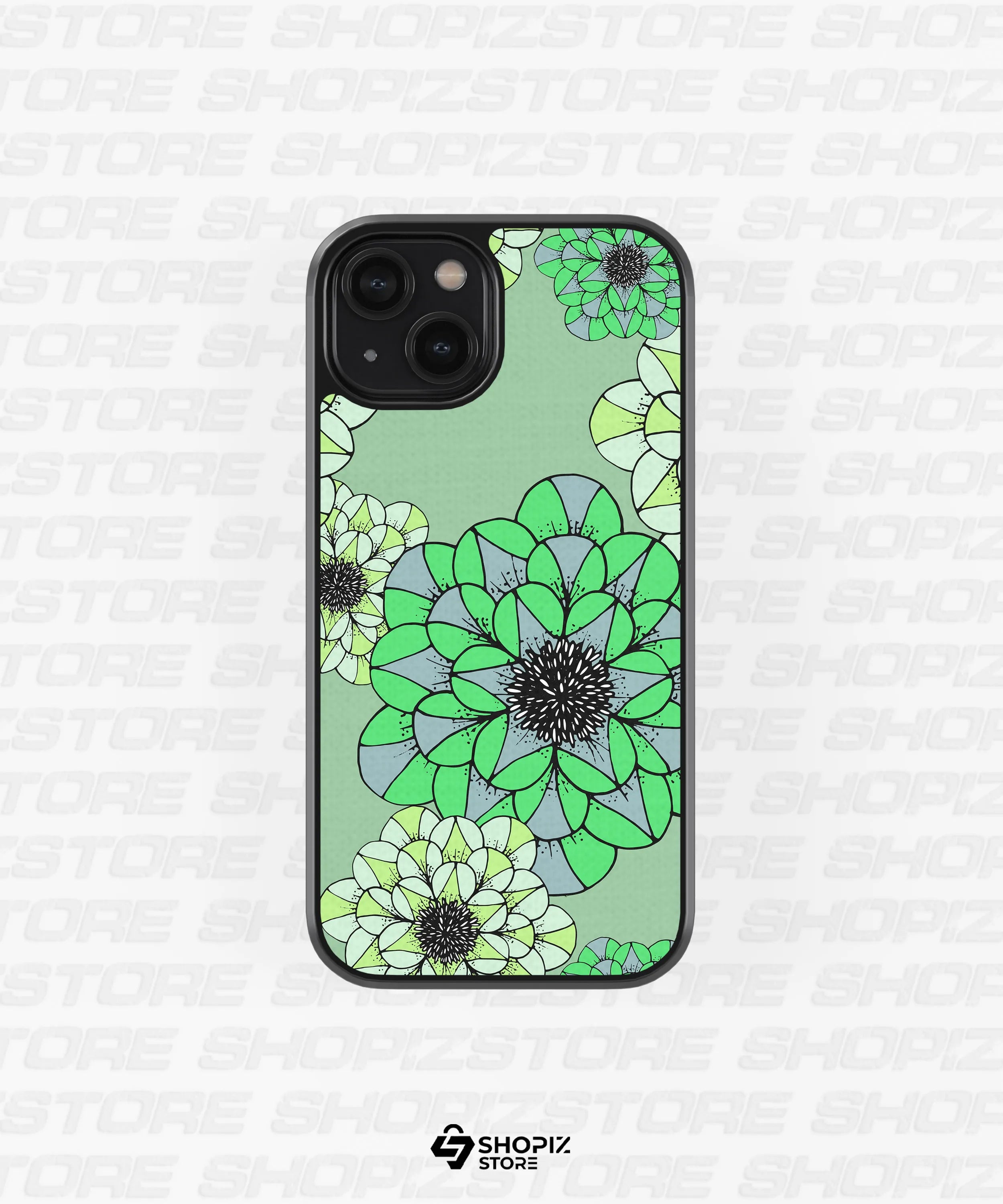 Emerald Garden Glass Case