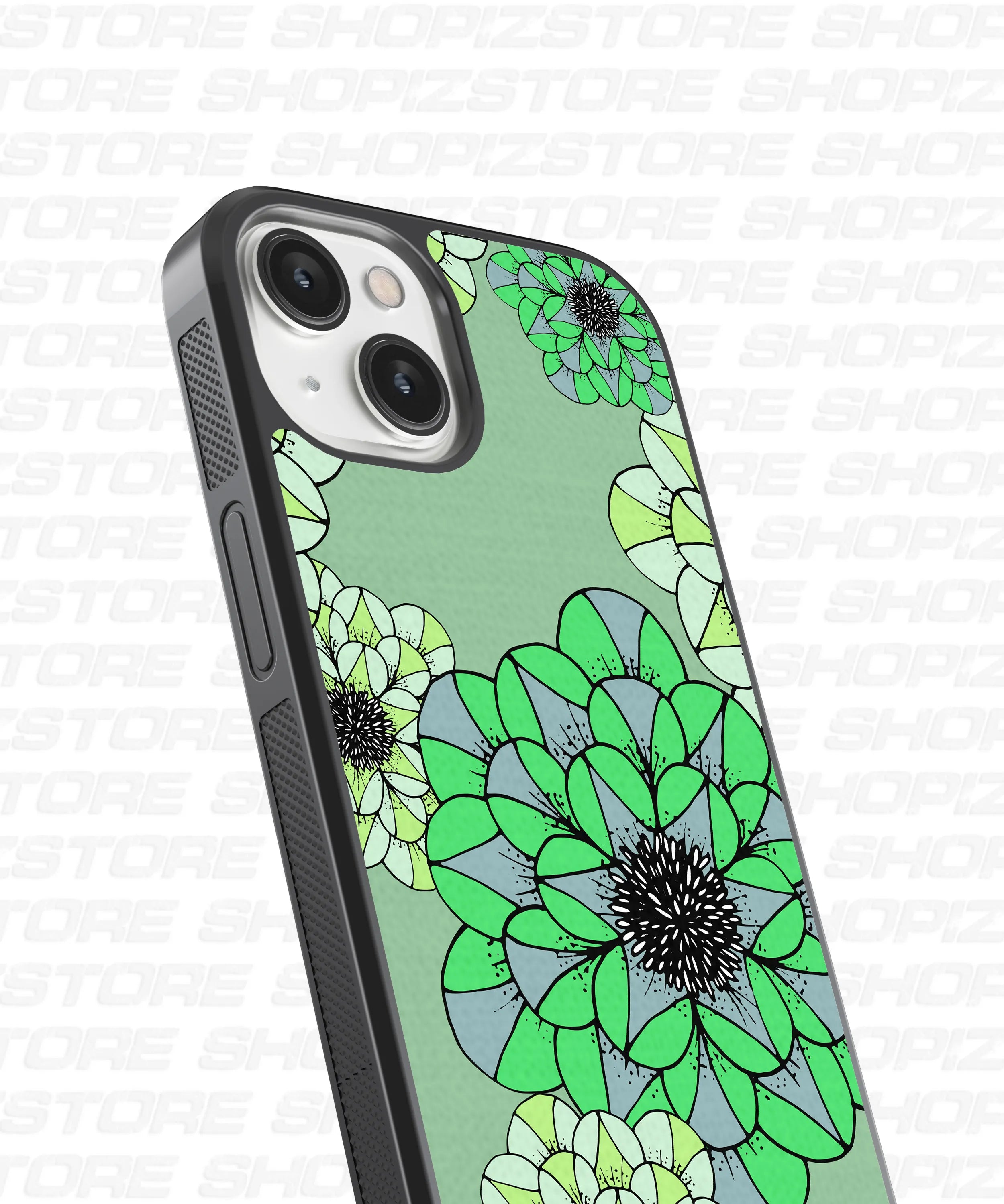 Emerald Garden Glass Case