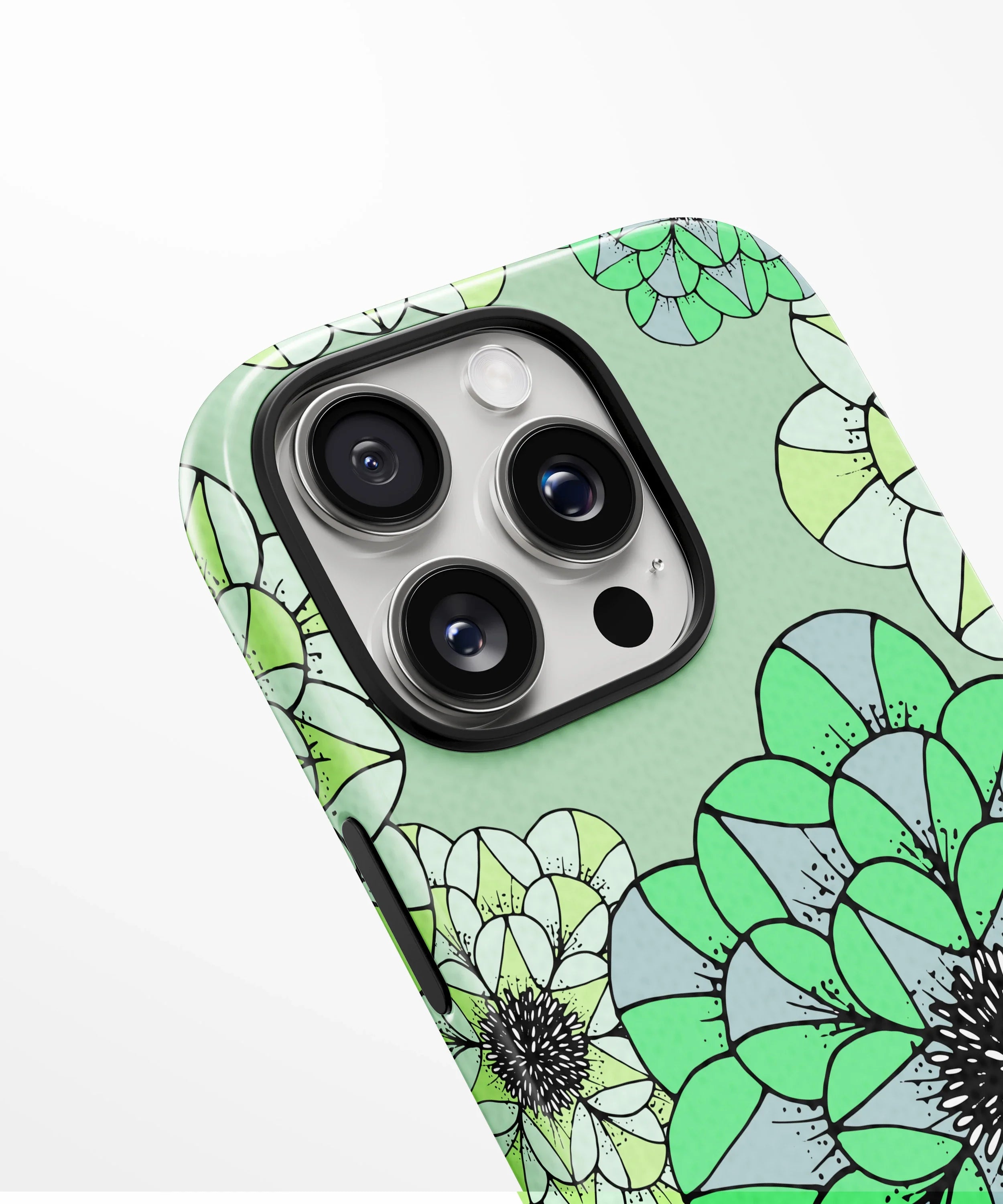 Emerald Garden Glossy Armed Hard Case