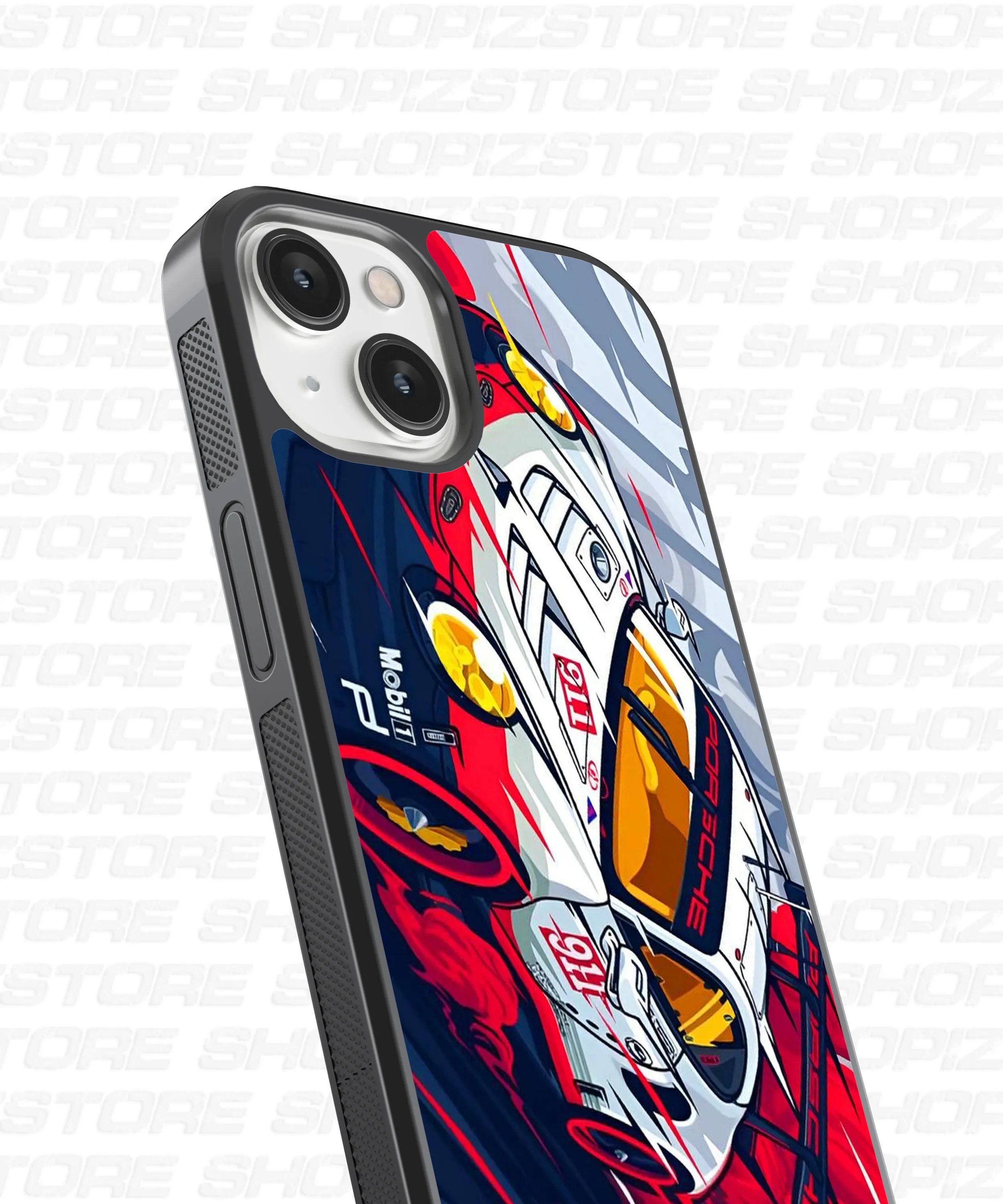 Engineered For Speed Michel Glass Case