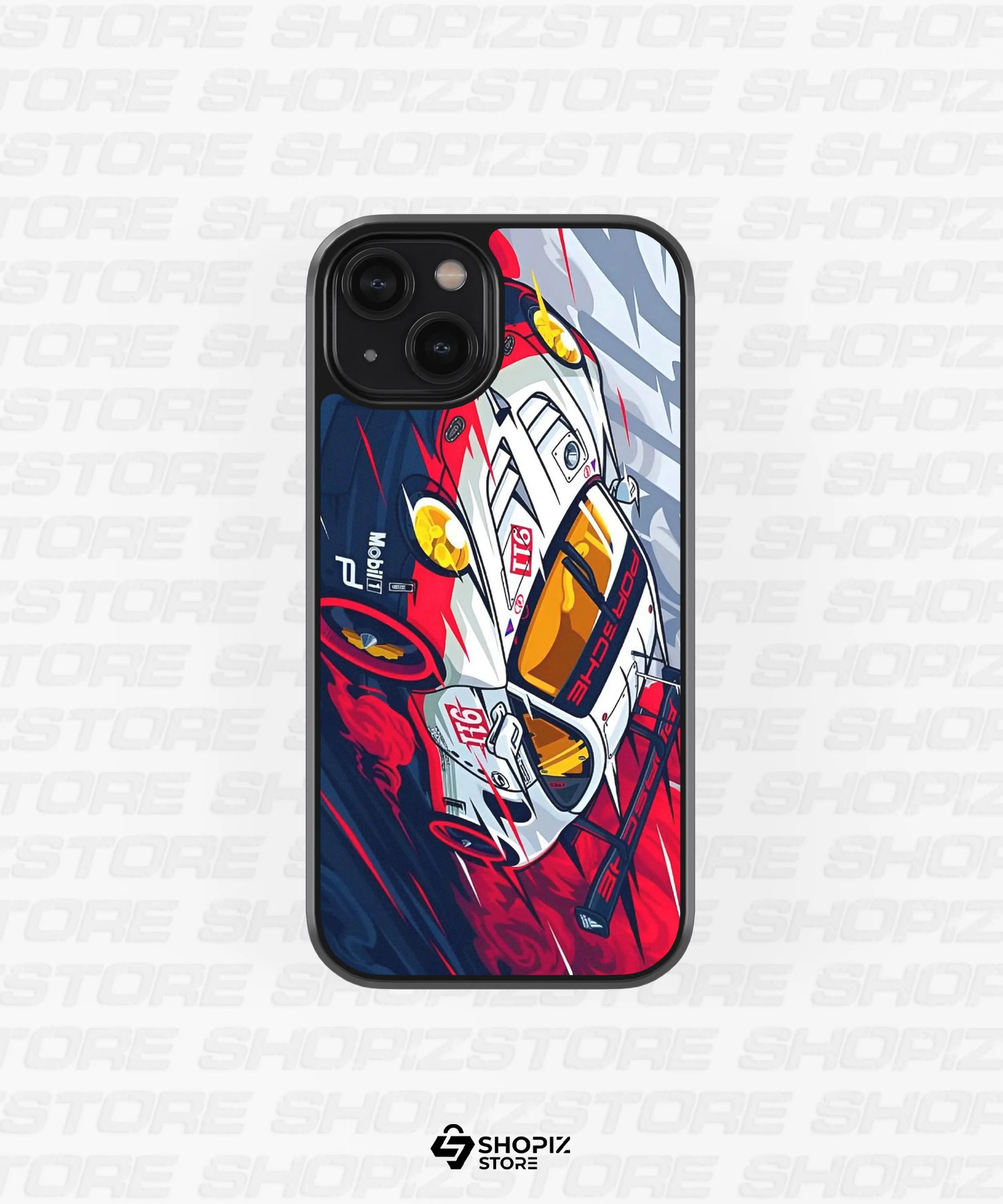 Engineered For Speed Michel Glass Case