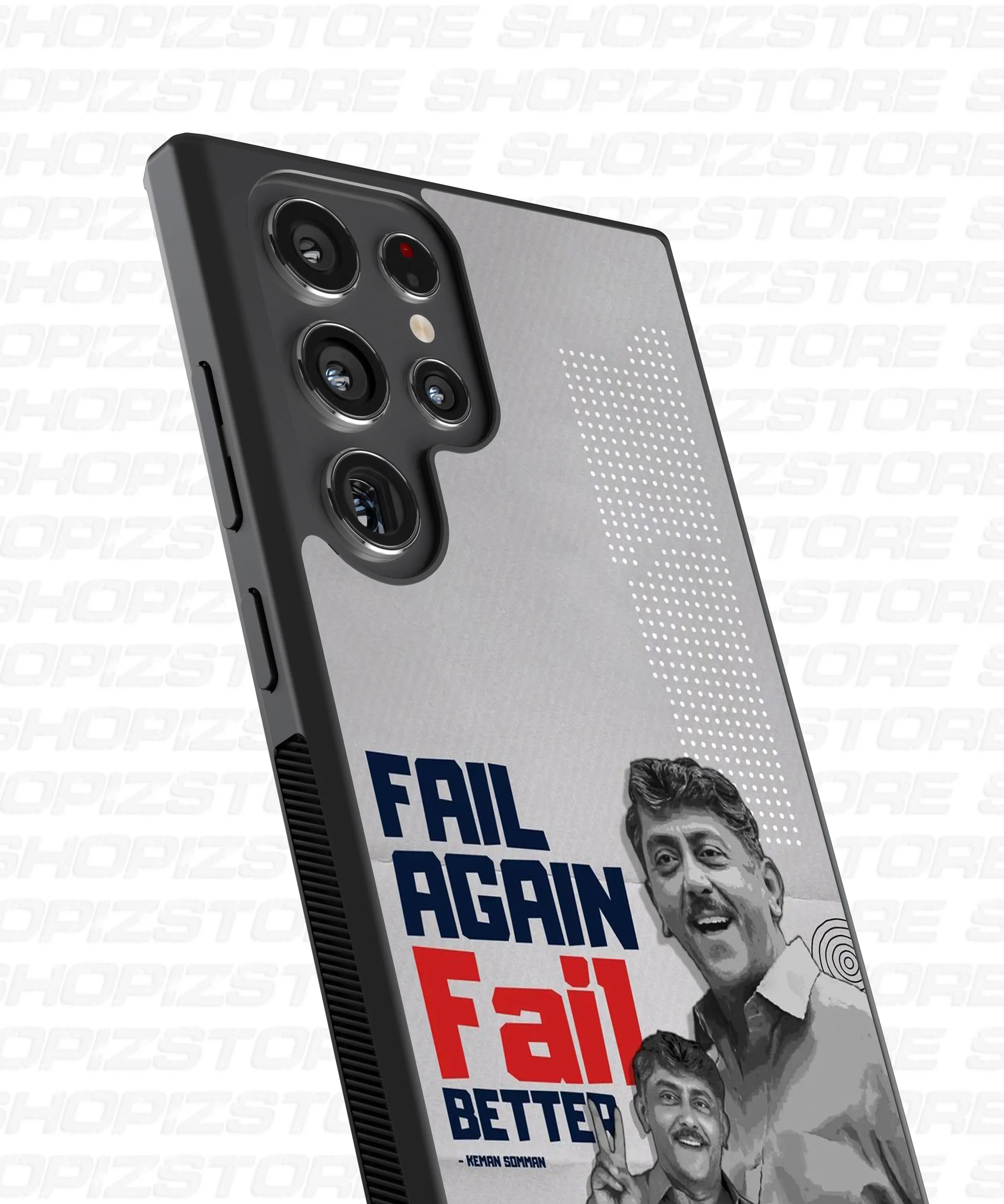 Fail Again Fail Better Metal Case