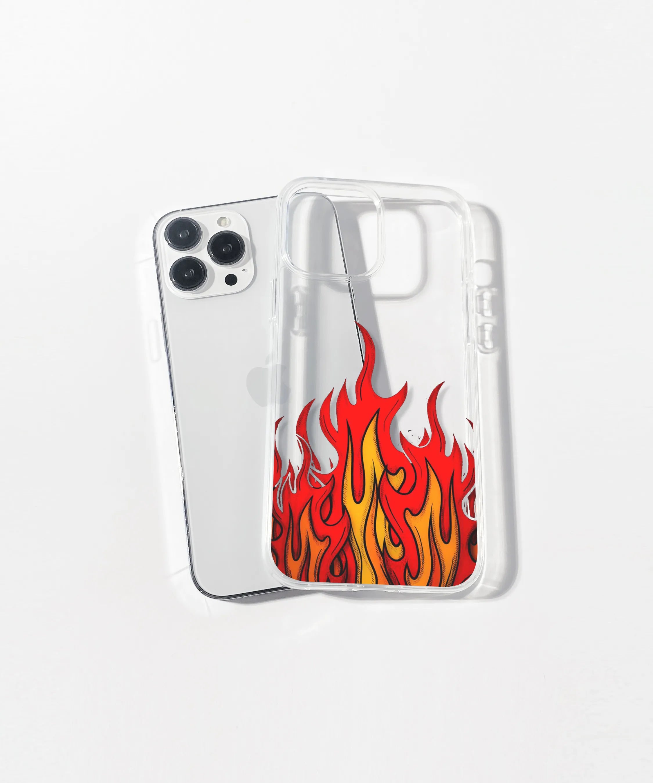 Flame Silicone Case