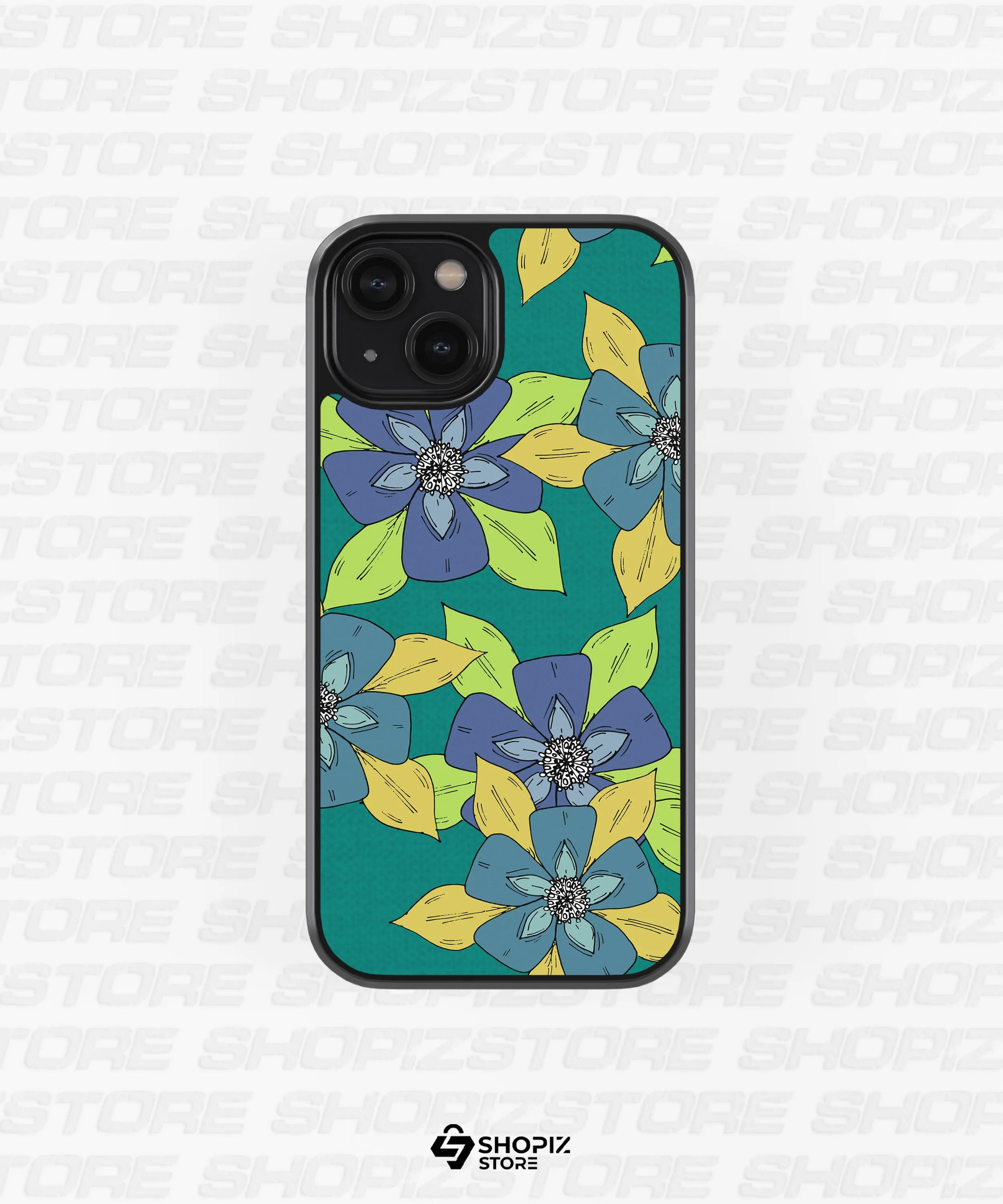 Floral Symphony Glass Case