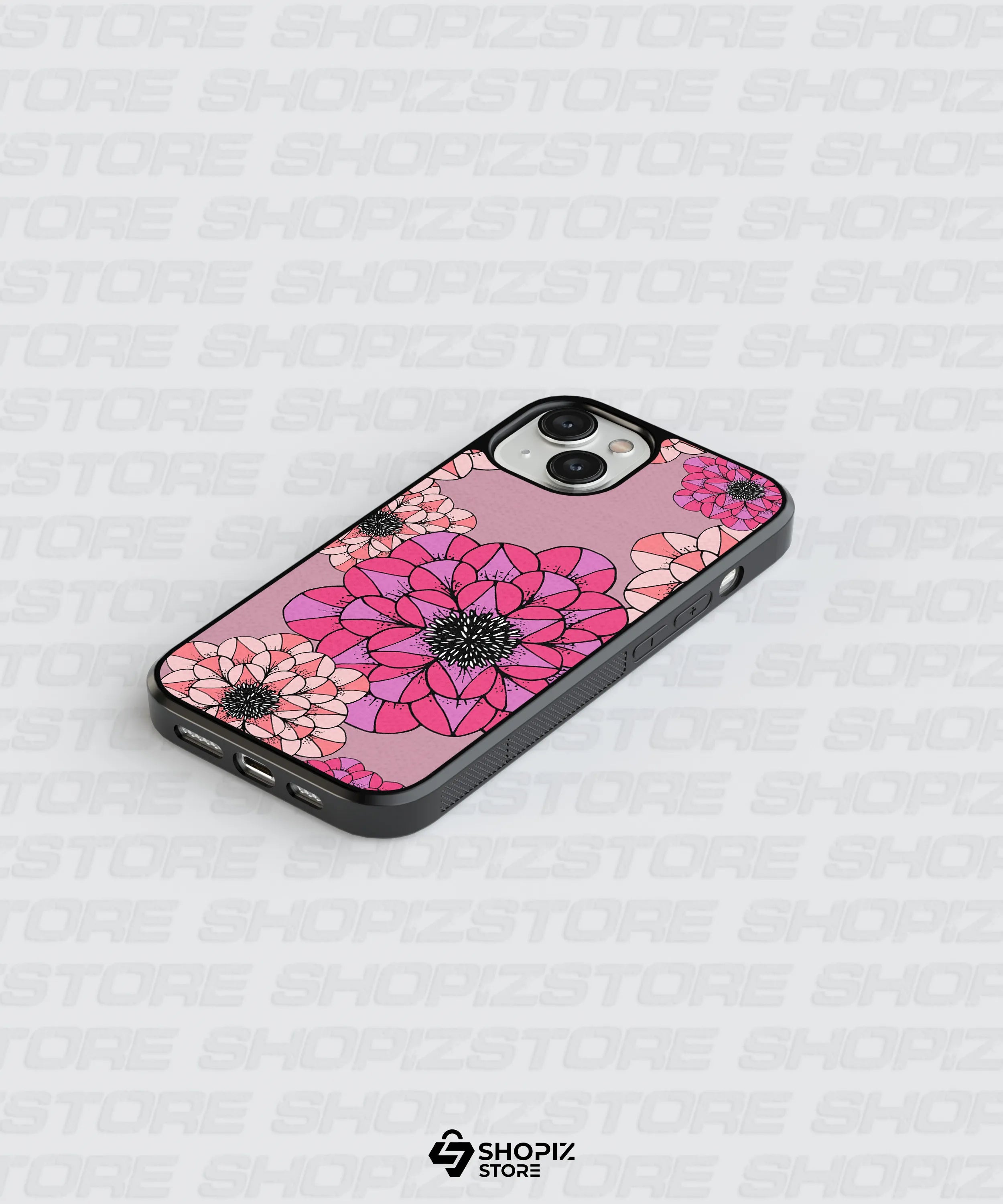 Floral Symphony ll Glass Case