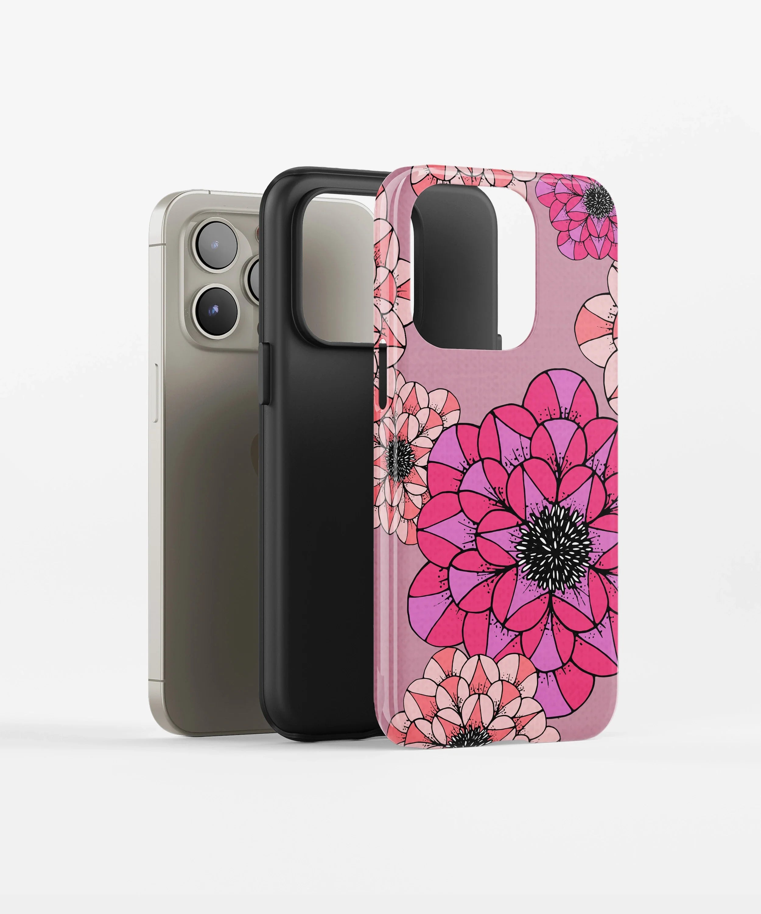Floral Symphony ll Glossy Armed Hard Case