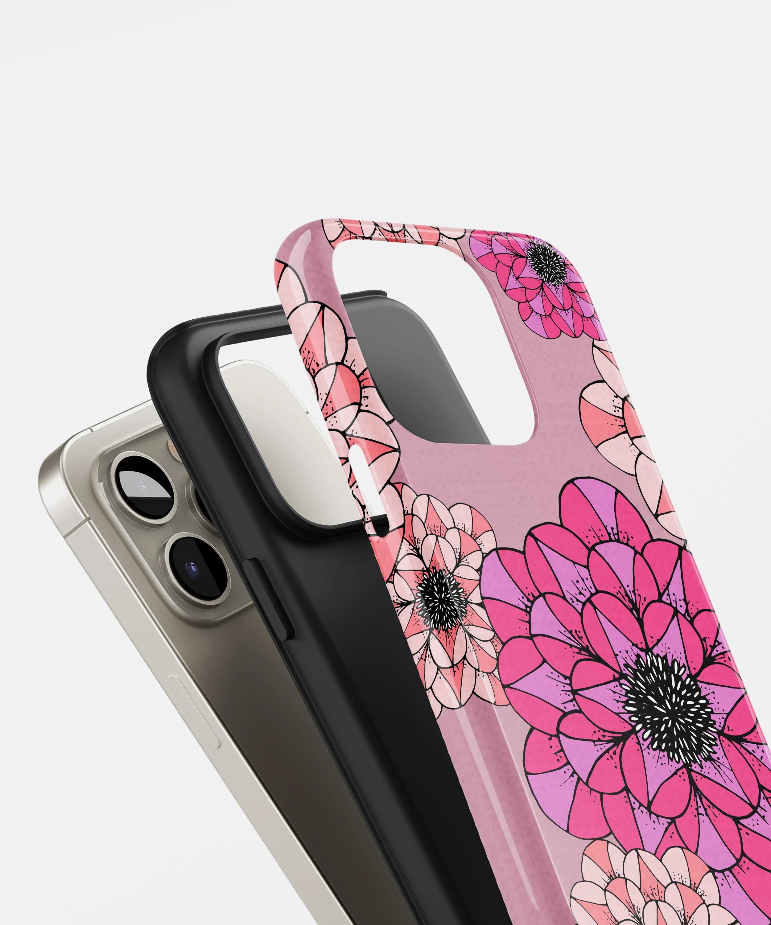 Floral Symphony ll Glossy Armed Hard Case