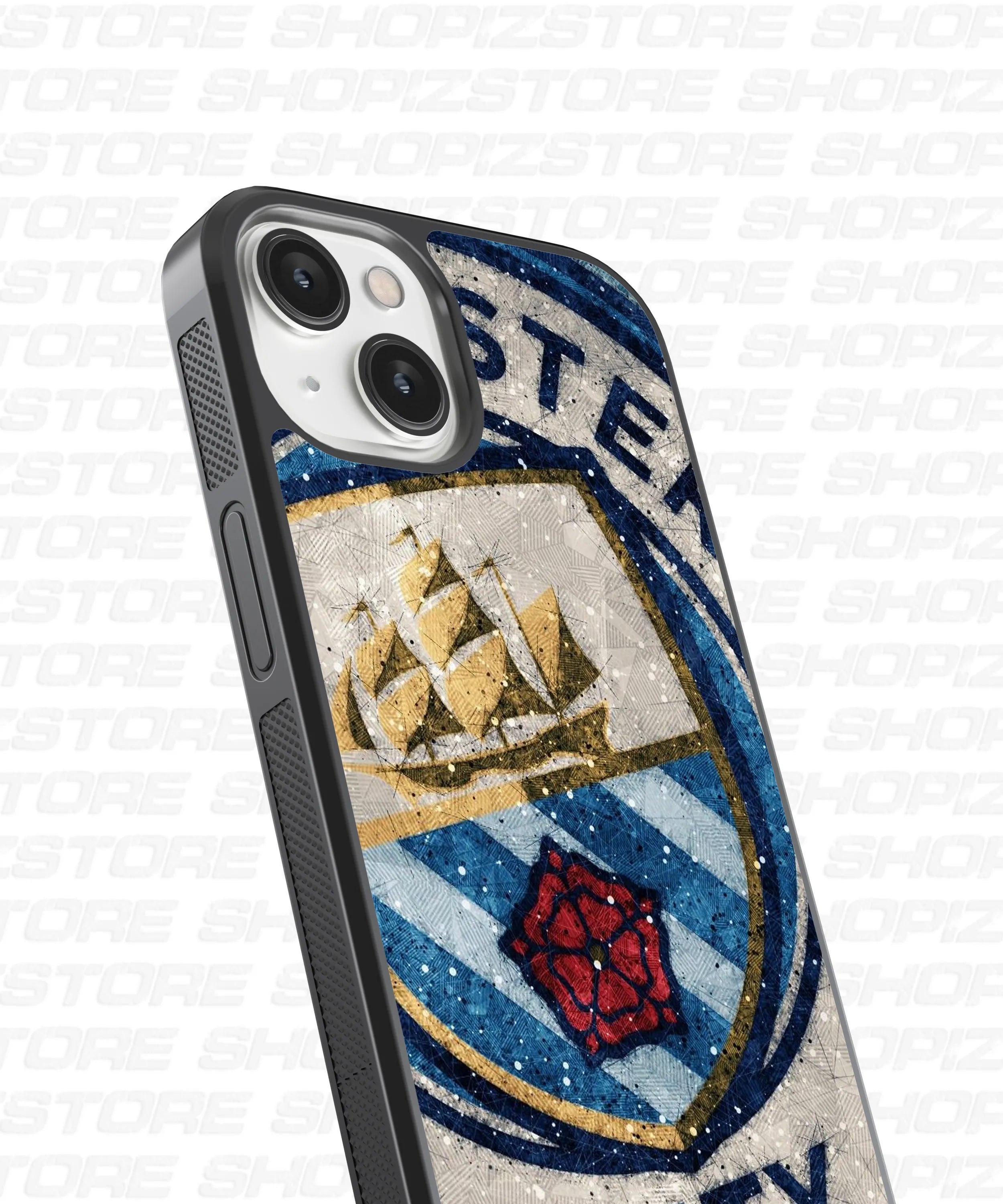 Football Club Chester City Glass Case