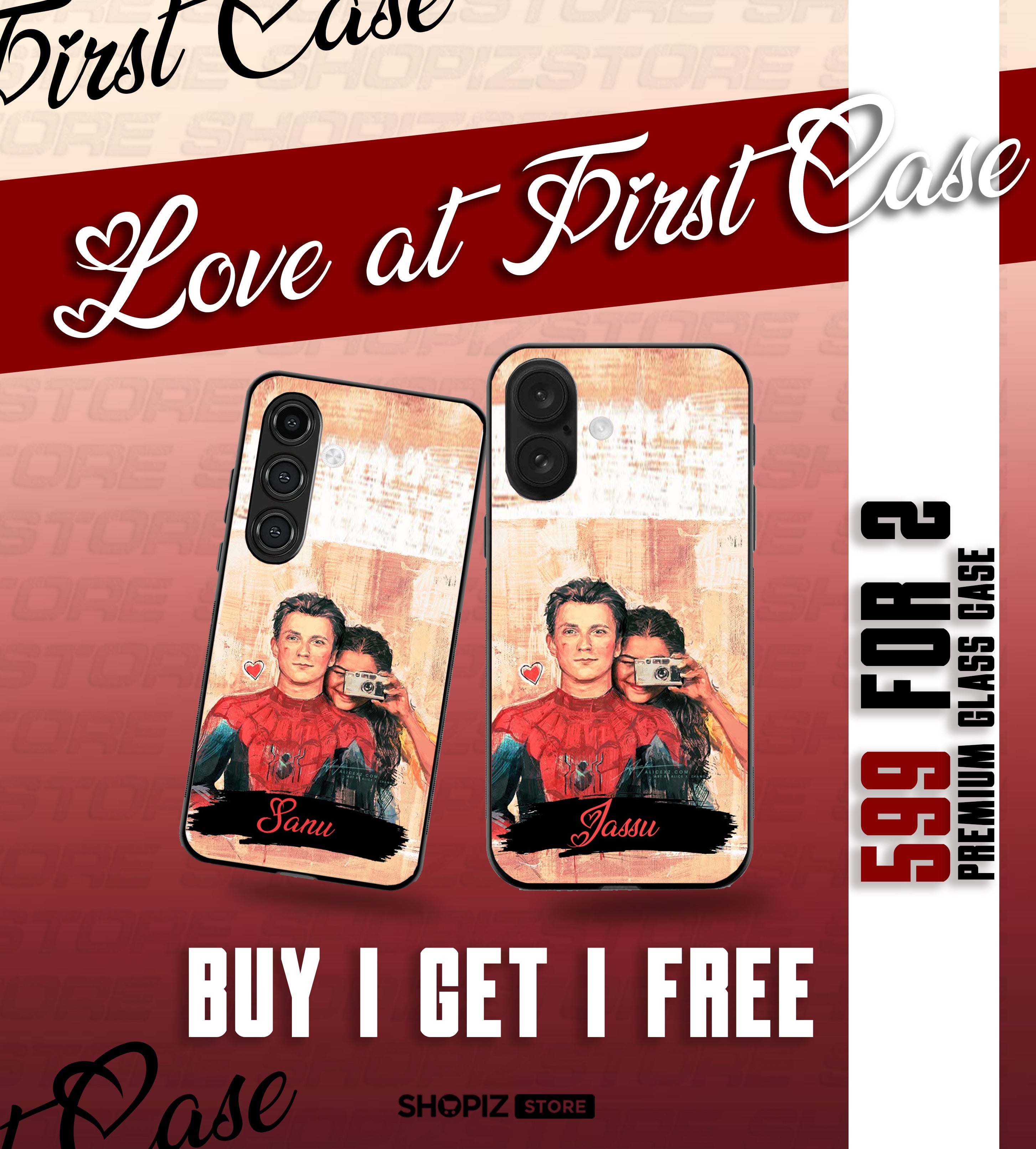 Forever Hold Duo | Premium Phone Case