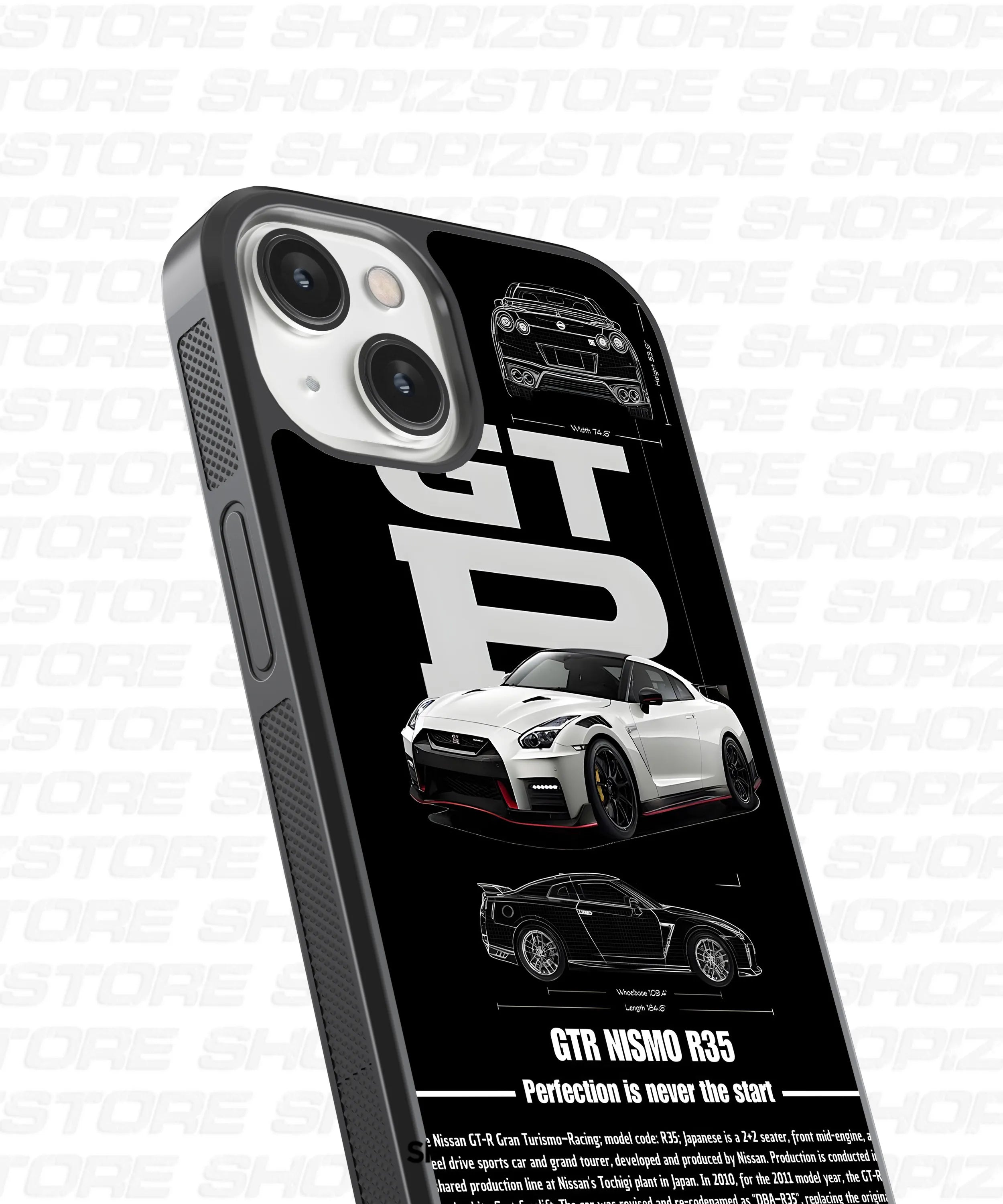 GTR Nismo R35 Glass Case