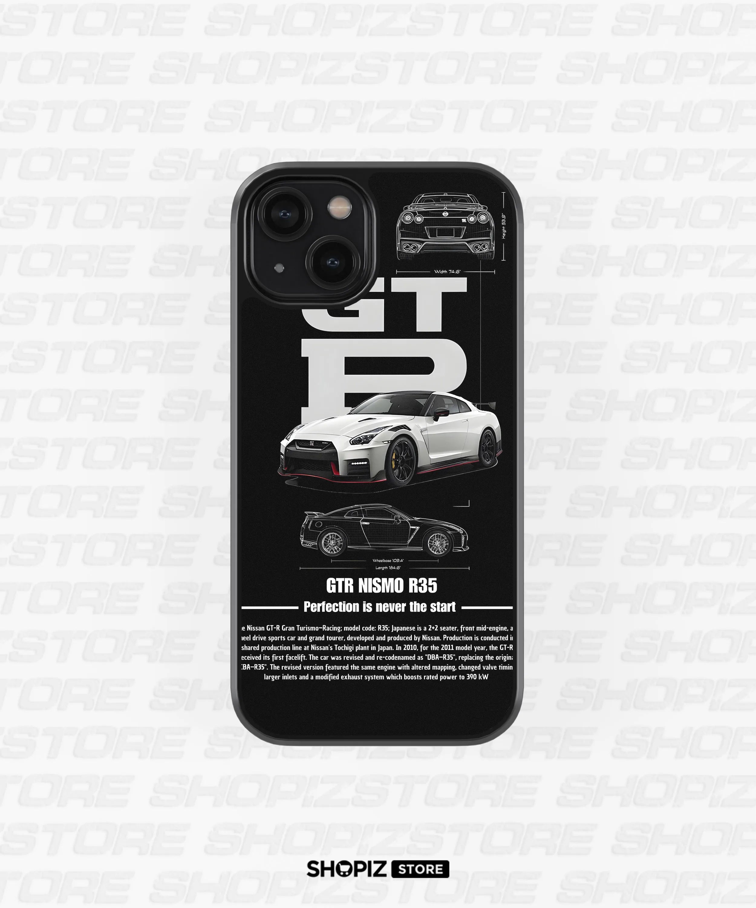 GTR Nismo R35 Glass Case
