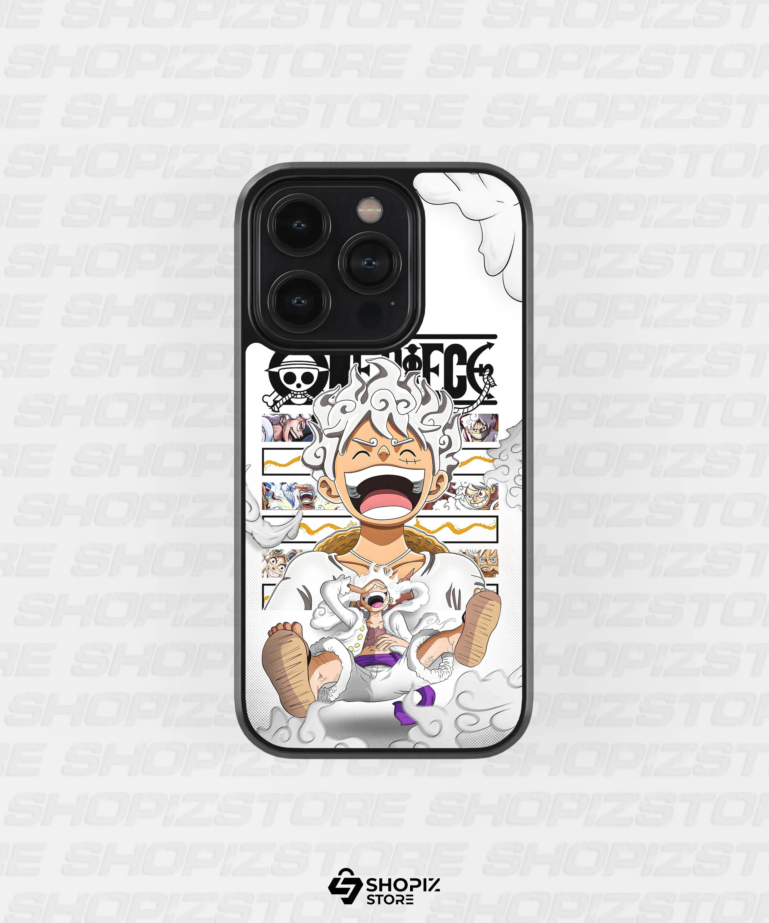 Giggled Luffy - One Piece Metal Case