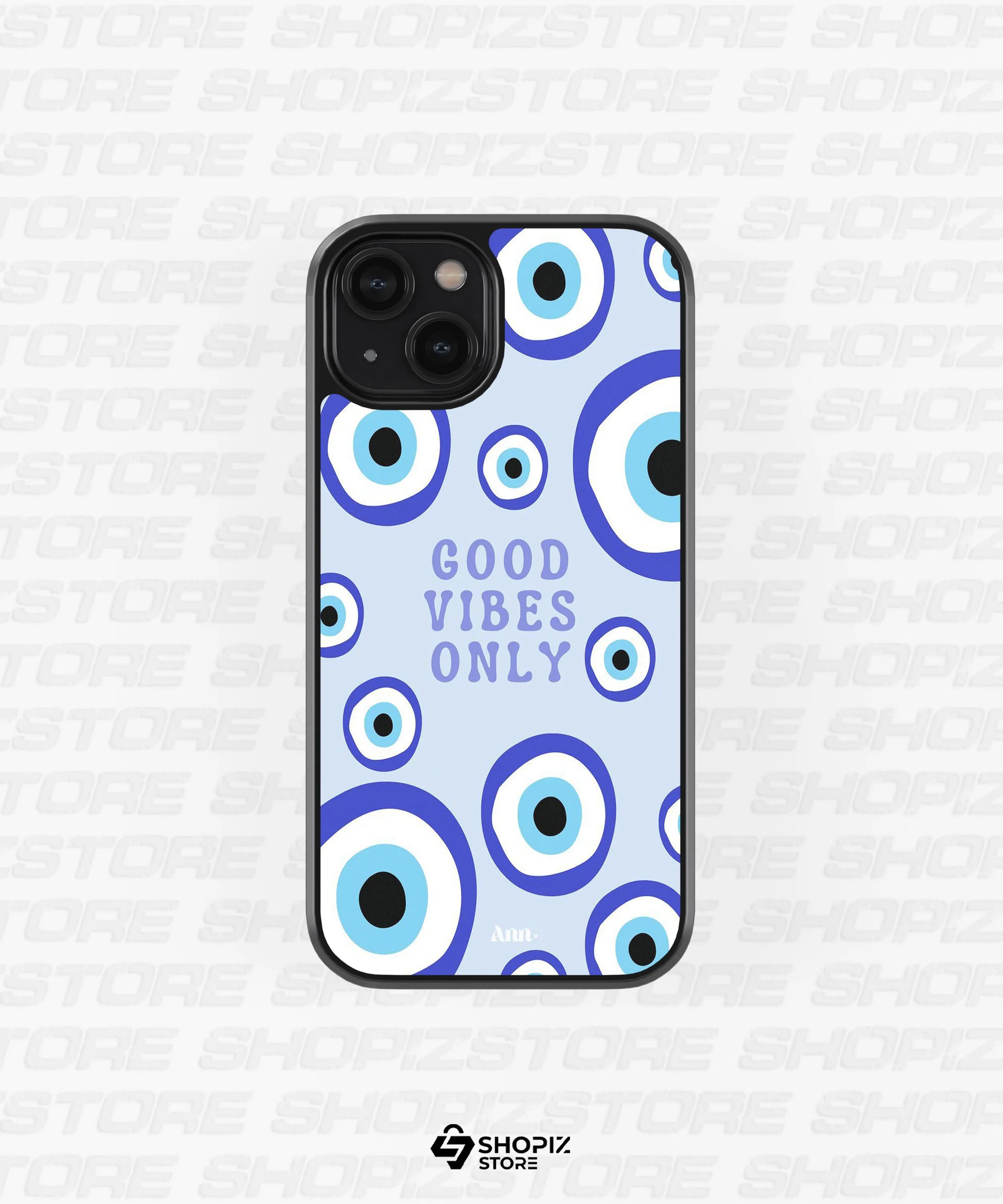 Good vibes only Glass Case