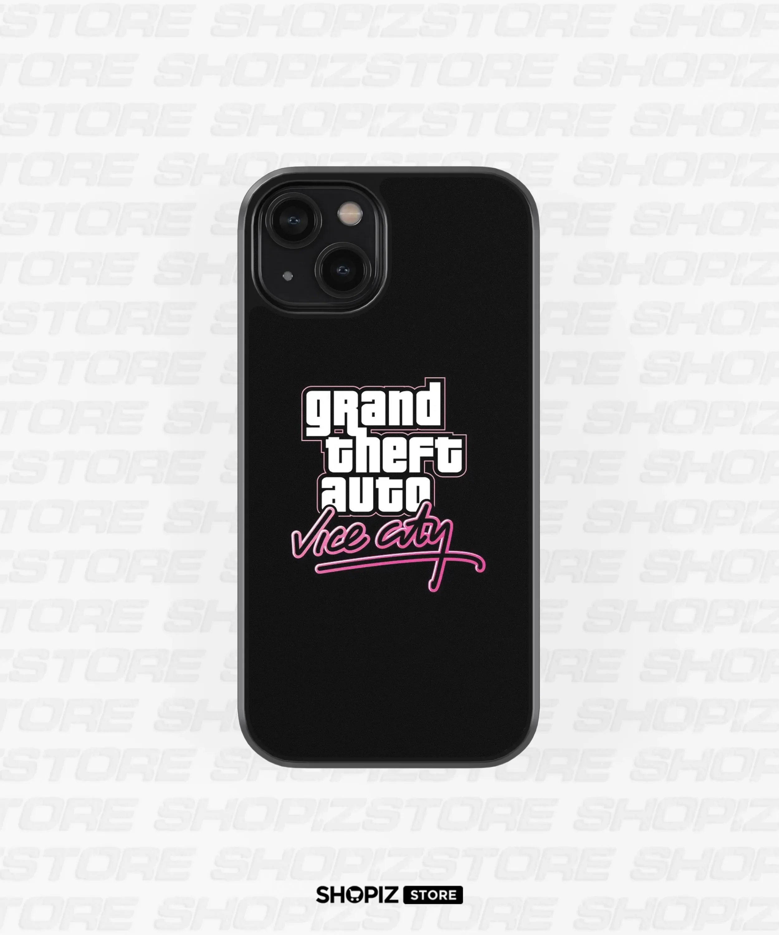 Grand Theft Auto Vice City Glass Case