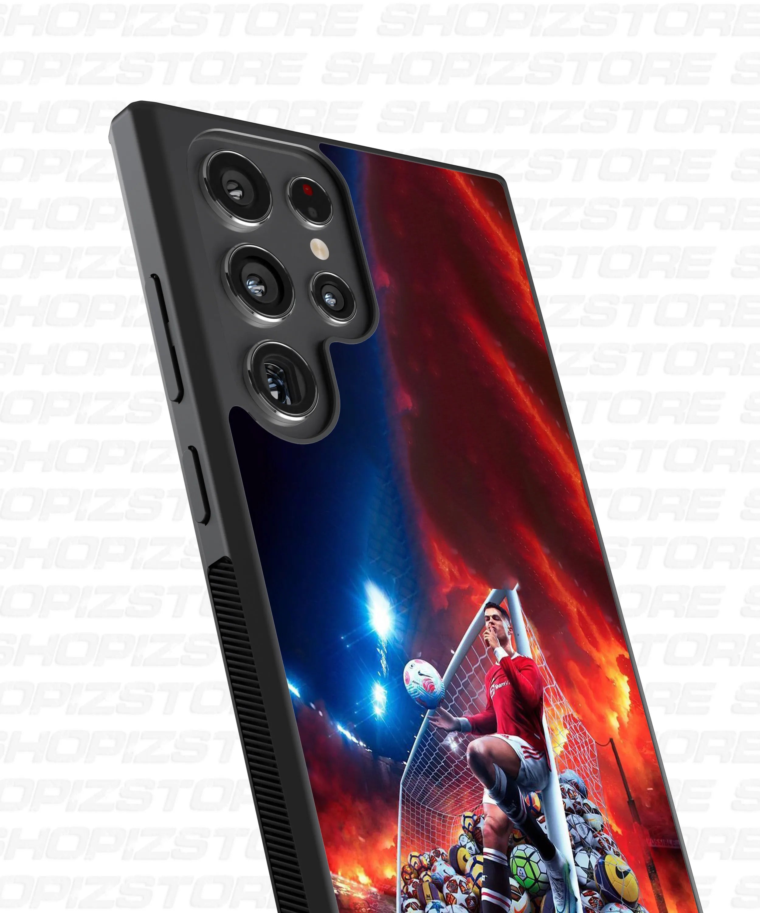Iconic soccer Metal Case