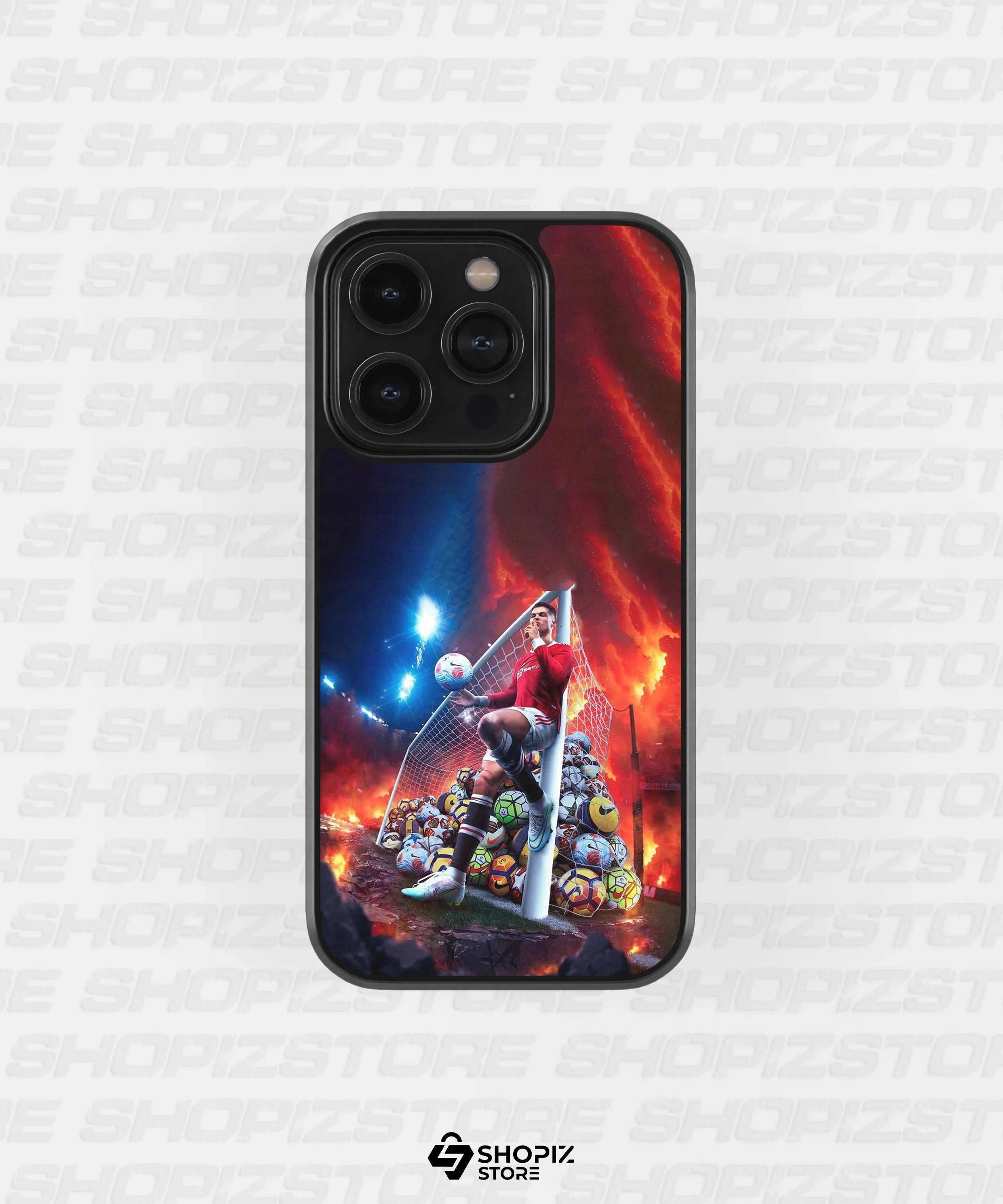 Iconic soccer Metal Case