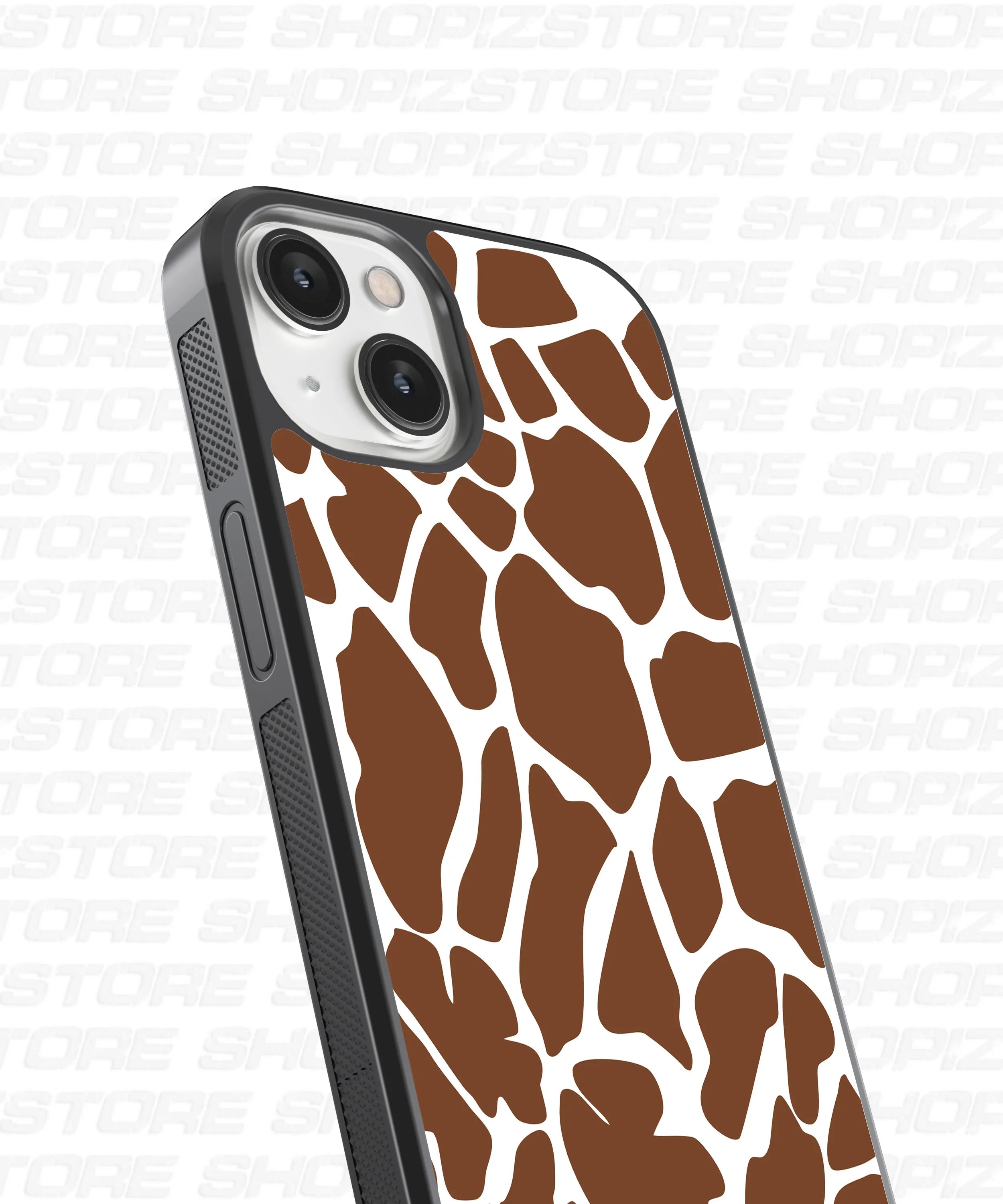 Jungle Camouflage Glass Case