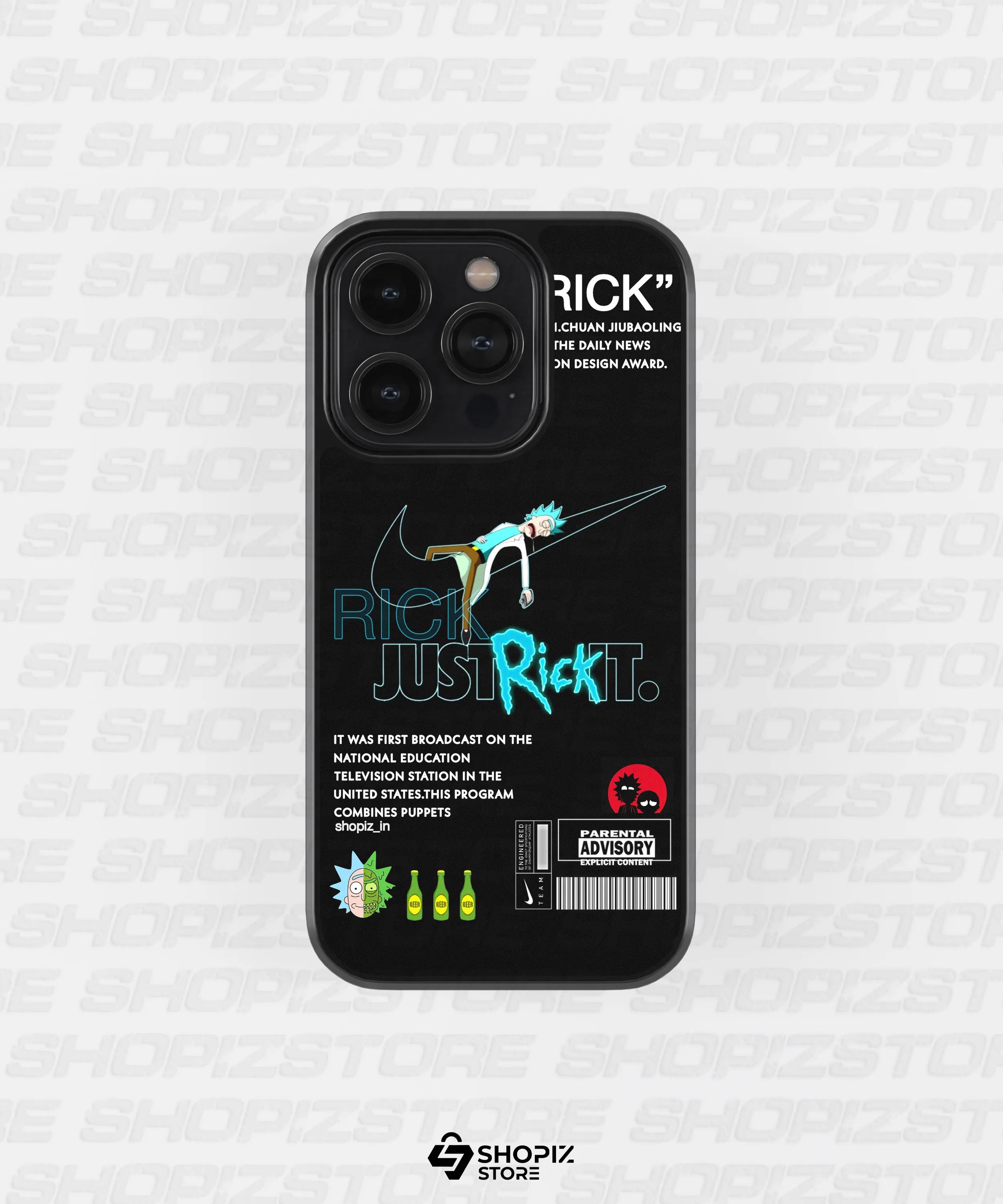 Just Rick Metal Case