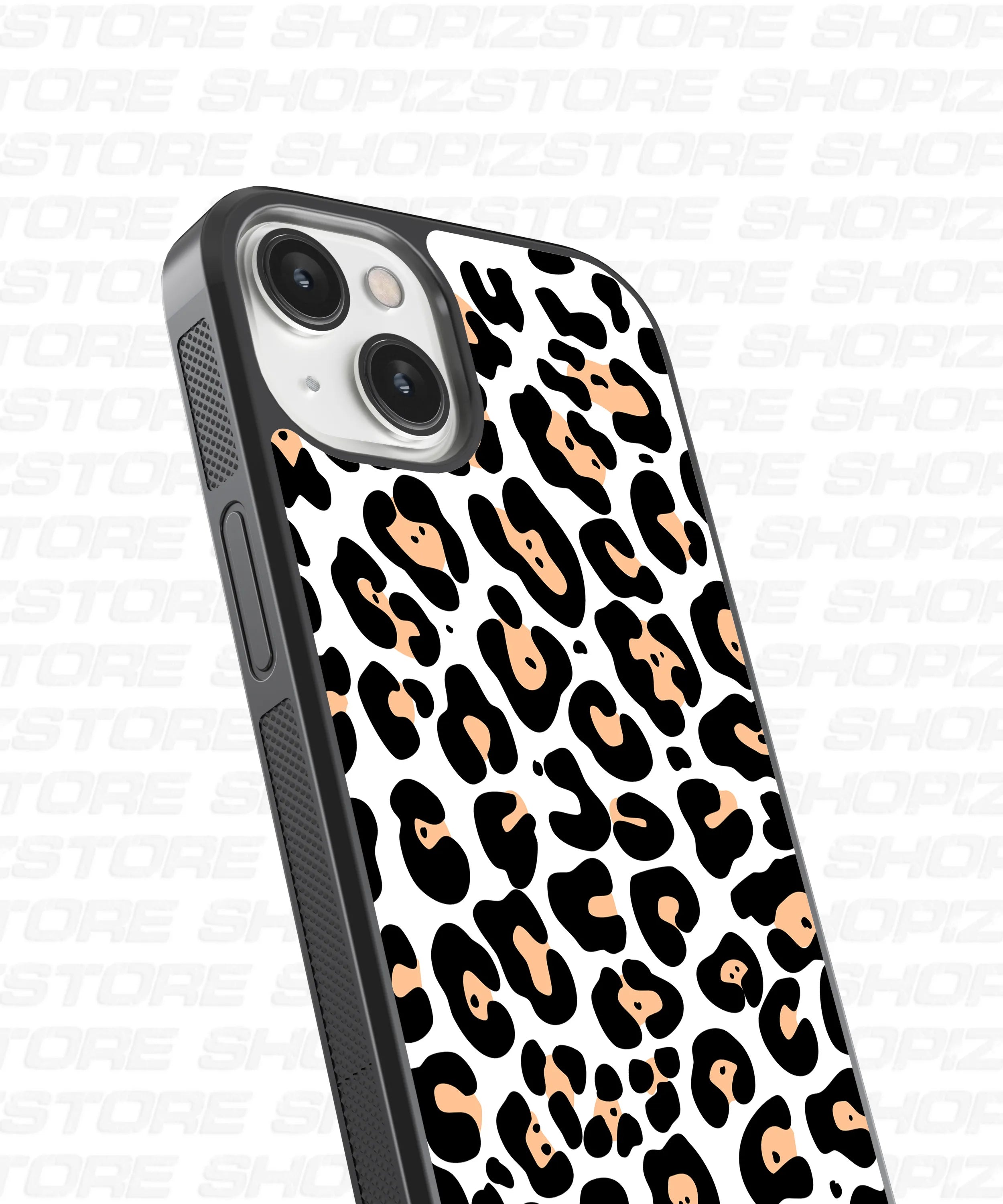 Leopard Luxe Glass Case